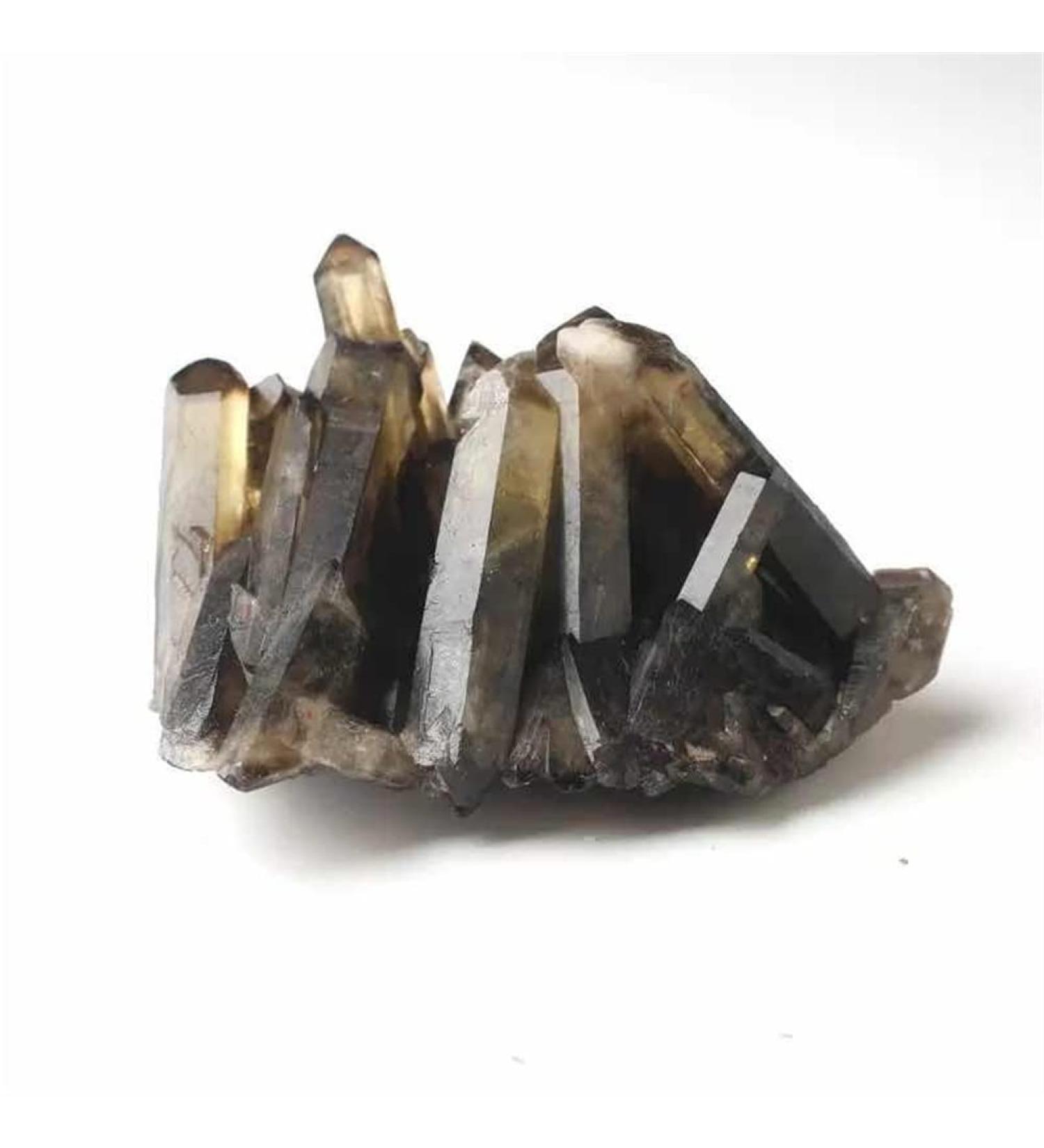 100g-150g Natural Smoky Quartz Crystal Rough Stone Cluster 1pc Crystal Cluster - Buy Online on GoSupps.com