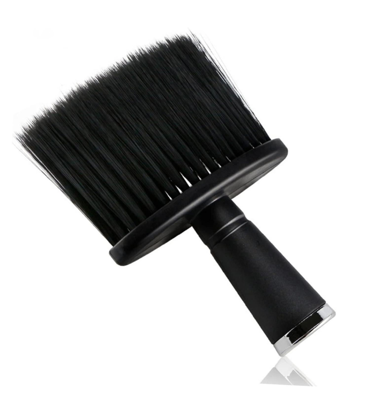 PLAFOPE Hair Brush Beard Brush Hairdressing Neck Brush Barber Neck Neck Brush Barber Brush Neck Duster Dusters for Cleaning Barber Shaving Cleaning Brush Haircut 14x10cm Black - Buy Online on GoSupps.com
