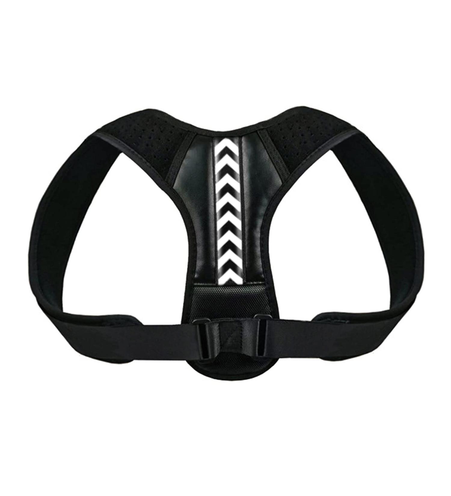 Clavicle Spine Support Reshape Your Body Home Office Sport Upper Back Neck Brace Adjustable Back Shoulder Posture Corrector Belt (Color : Blue Size : XL-Weight (90-120KG)) White L -weight (70-100KG) - Buy Online on GoSupps.com