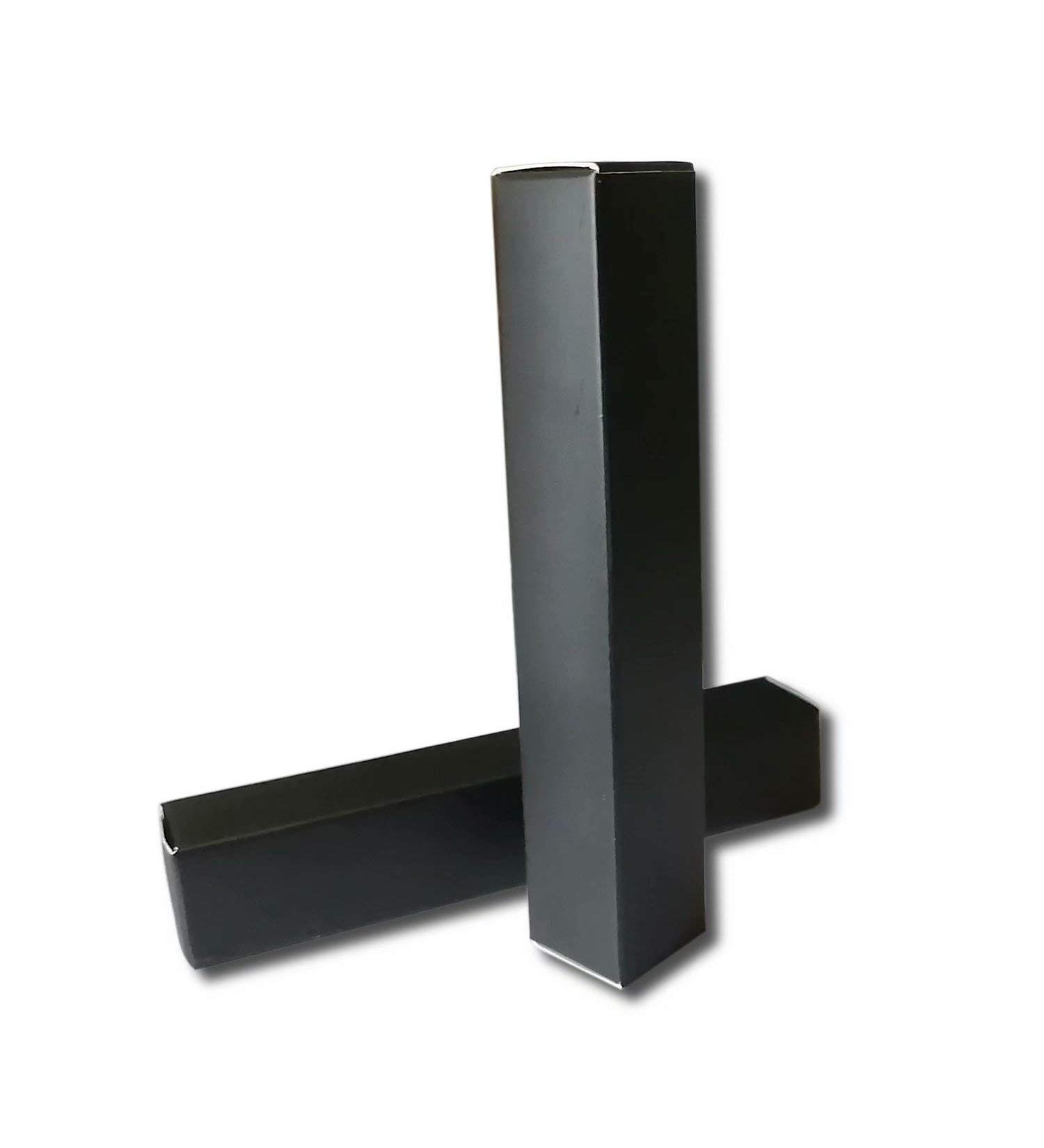 ANZKA 50 Pcs Empty Lip Gloss Boxes - Matte Black Mascara Tube Packaging for DIY Makeup Storage and Luxury Holder - Buy Online on GoSupps.com