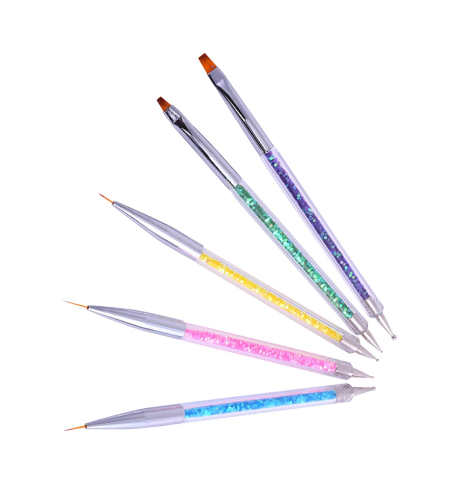 Sets Kit De Manicura Nail Art Nail Drawing Pen Nail Dotting Pen Nail Art Pen Gel Pen Manicure - Buy Online on GoSupps.com