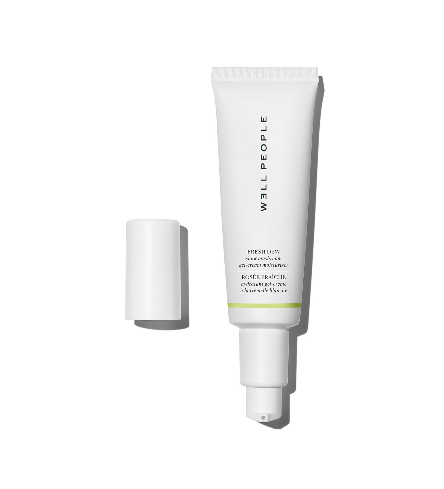 Well People Fresh Dew Snow Mushroom Gel-Cream Moisturizer | Hydrating & Plumping Face Cream with Hyaluronic Acid | Vegan & Cruelty-Free Shipping Worldwide - Buy Online on GoSupps.com