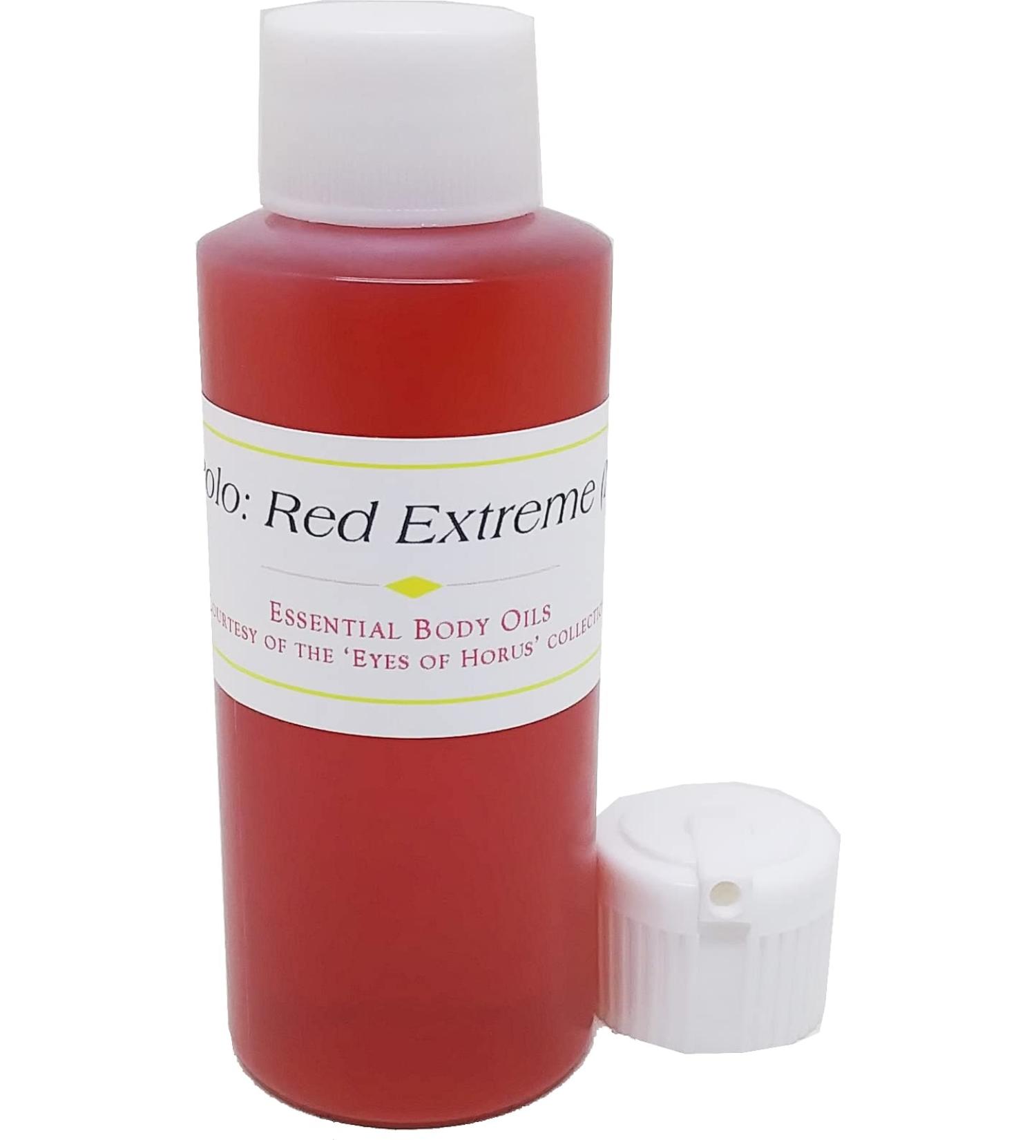 Polo: Red Extreme - Type For Men Scented Body Oil Fragrance Flip Cap - Red - 2 oz. - ID#31946 2 Fl Oz (Pack of 1)