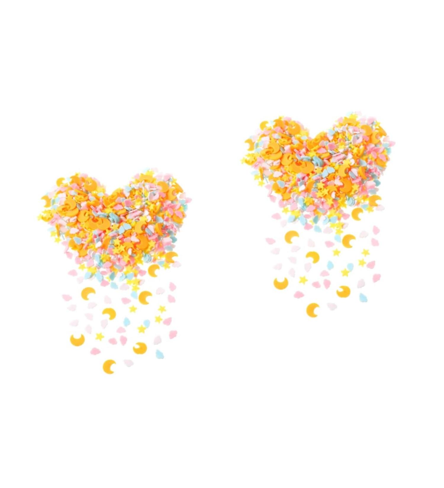 Beaupretty 2pcs 1 Nail Art Polymer Clay Colored Clay Nail Embellishments Polymer Slices Cartoon Materiales Para U as Nail Stickers for Nail Art Vase Filler Nail Decals Cell Phone Accessories - Buy Online on GoSupps.com