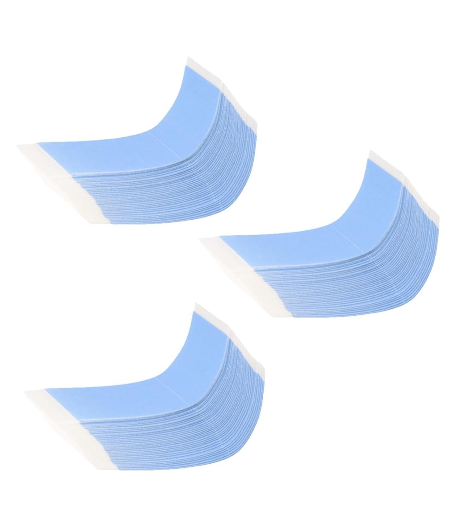 Qtynudy 108Pc/Lot Strong Fixed Double-Sided Tape Wig Hair System Tape Waterproof for Adhesive Tape Extended Toupee Lace Wig Film Easy to Use - Buy Online on GoSupps.com