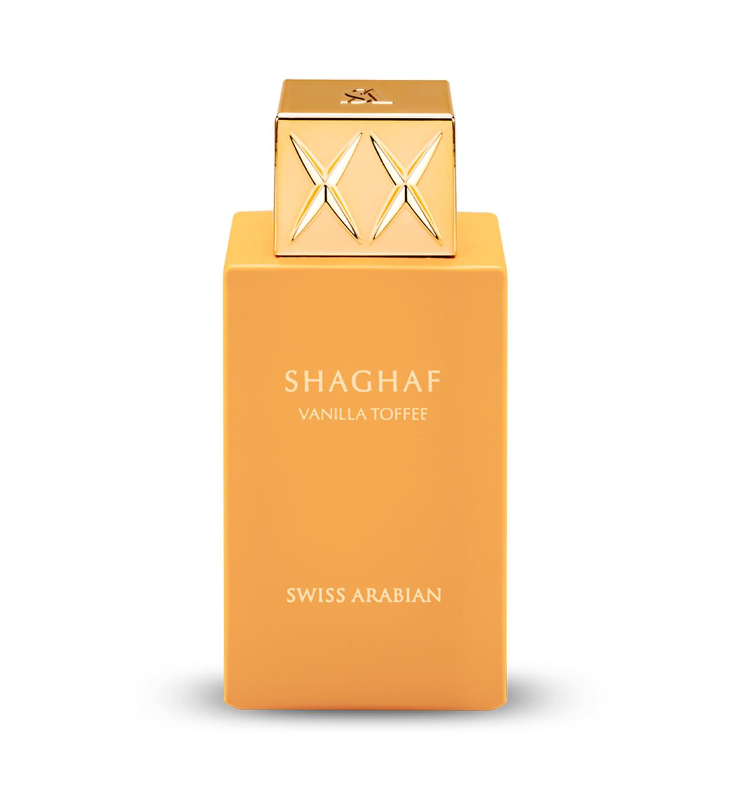 Swiss Arabian Shaghaf Vanilla Toffee - Arabian Perfume for Men and Women - Unisex Eau de Parfum - Dubai Long Lasting Perfume - Travel Size - 2.5 oz - Buy Online on GoSupps.com