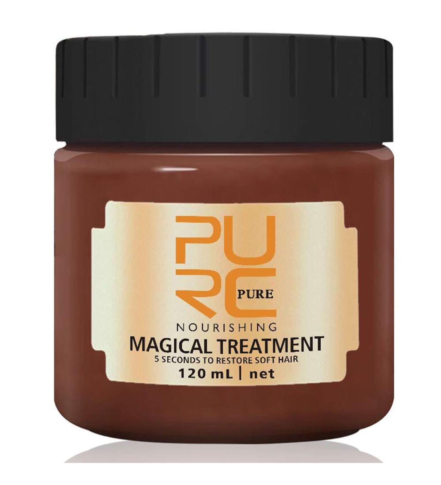 Magical Treatment Hair Mask 120ML - Advanced Molecular Hair Roots Treatment - Repairs Damage in 5 seconds - Keratin Hair and Scalp Treatment - 4.06 Fl Oz - Buy Online on GoSupps.com