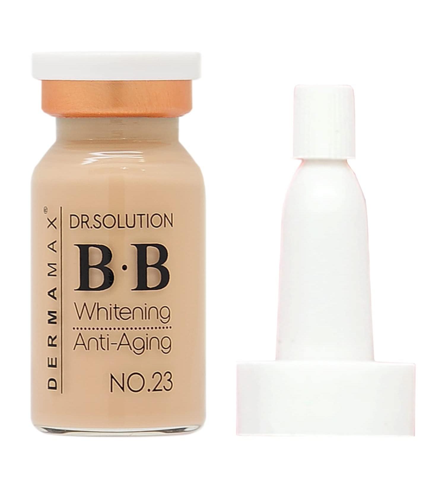 DERMAMAX BB Serum Glow | 7 different ampoules for BB treatment | Ideal for Microneedling and Dermaroller treatment | No. 21| NO.23 | C.C | PINK | CHOKO | CAMEL | PEACH | 8ml each (NO. 23) - Buy Online on GoSupps.com