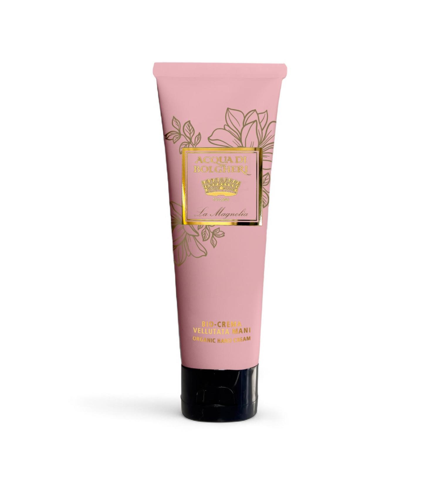 Acqua di Bolgheri Bio Hand Cream Velours Regenerating Moisturizing Fragrance LA MAGNOLIA 75ml