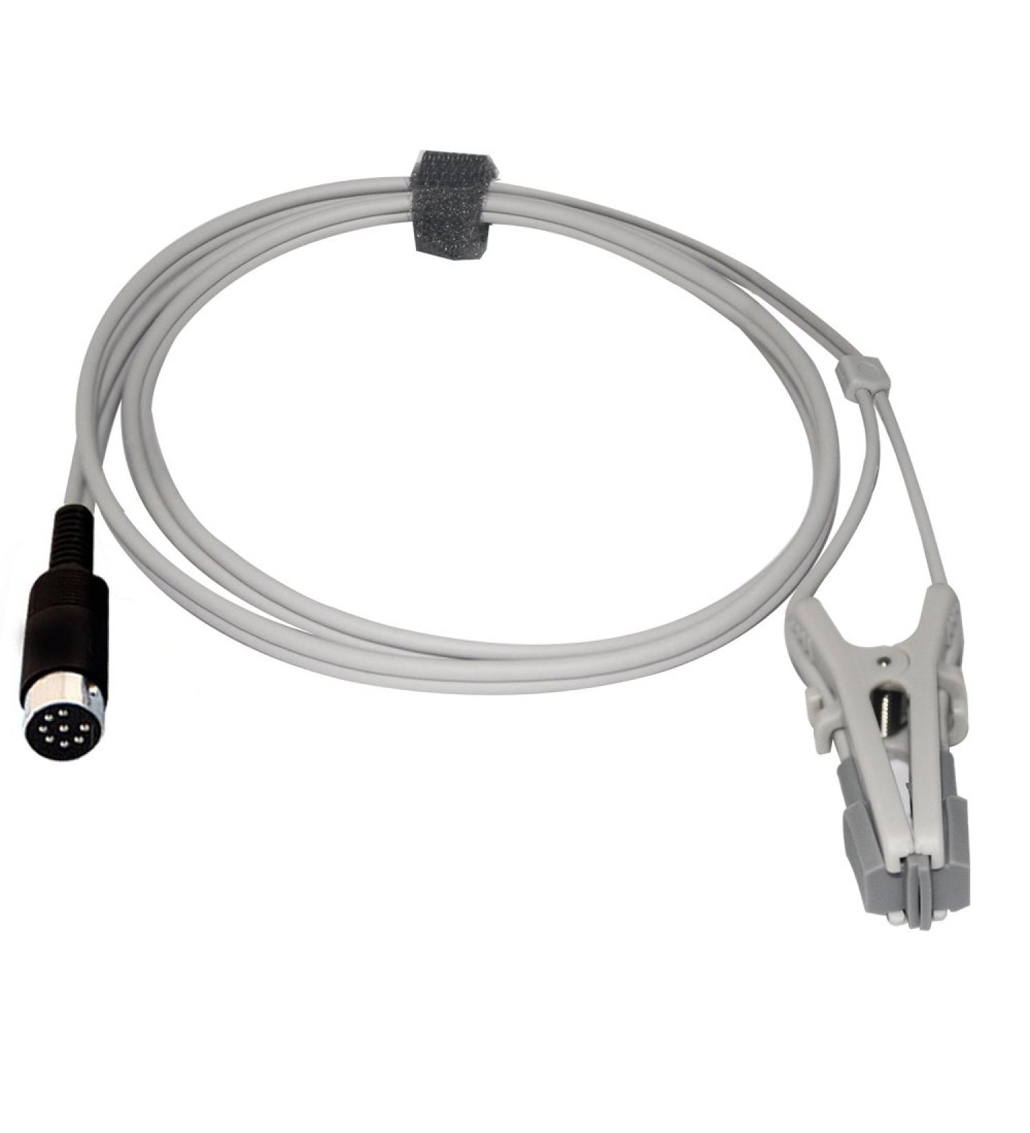 Sino-k Compatible Veterinary SPO2 Sensor - Datascope Vet Ear Forceps 9.8ft 8 Pins Connector FDA/CE Approved - Buy Online on GoSupps.com