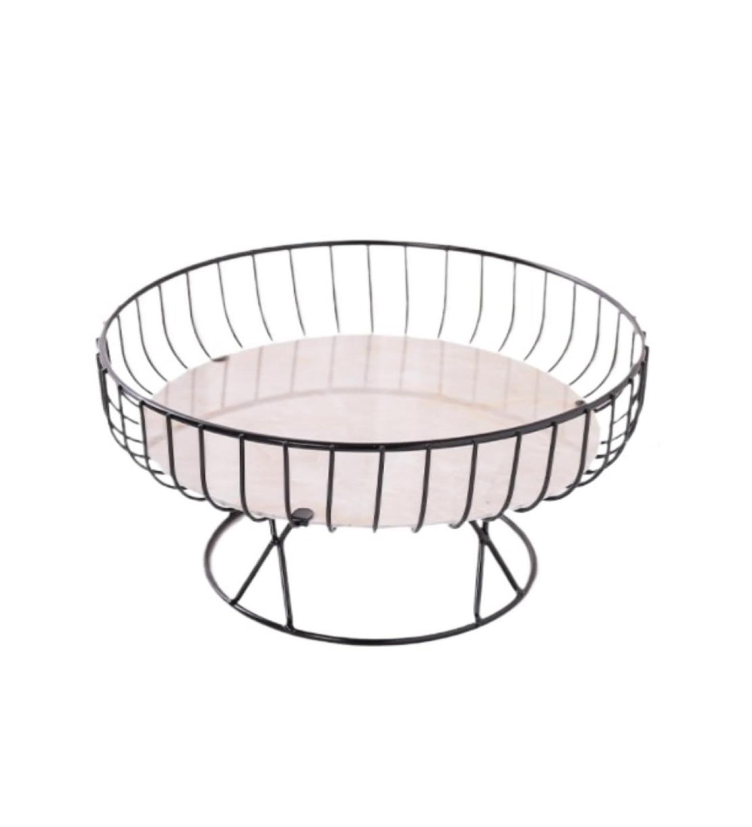 Fruit Basket Fruit Bowl Hollow Design Metal Fruit Bowl Fruit Plate with Marblel Battom and Foot Base Decorative Fruit Basket Kitchen Organizers and Storage (Color : A Size : 27 * 14cm) - Buy Online on GoSupps.com