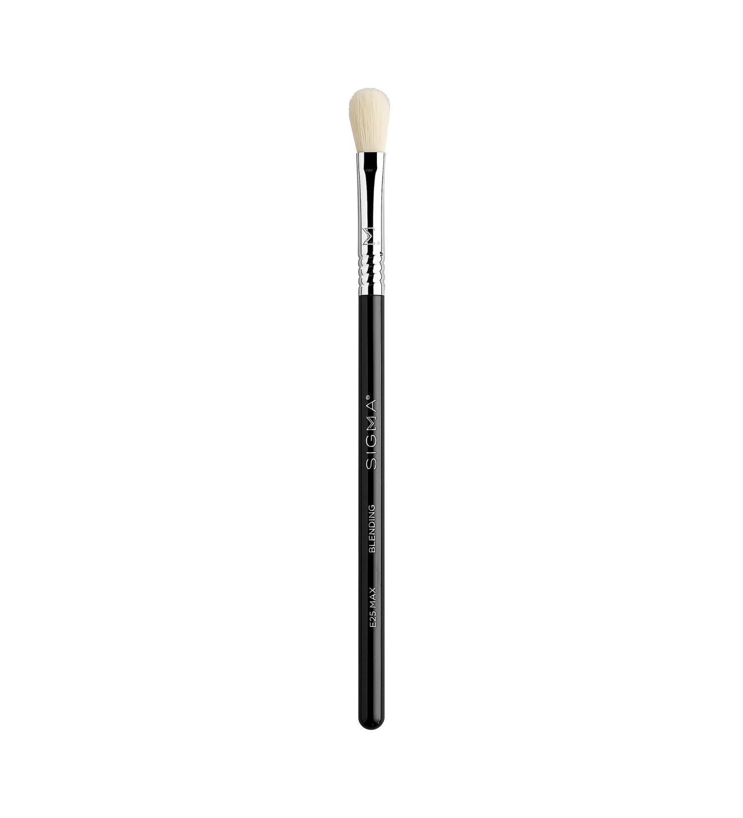 Sigma Beauty E25 Max Blending Brush - Small Blending Brush for Seamless Eye Looks - Firm Blending Brush for Applying Blending and Buffing Eye Makeup & Applying Highlighter - Vegan Hypoallergenic - Buy Online on GoSupps.com