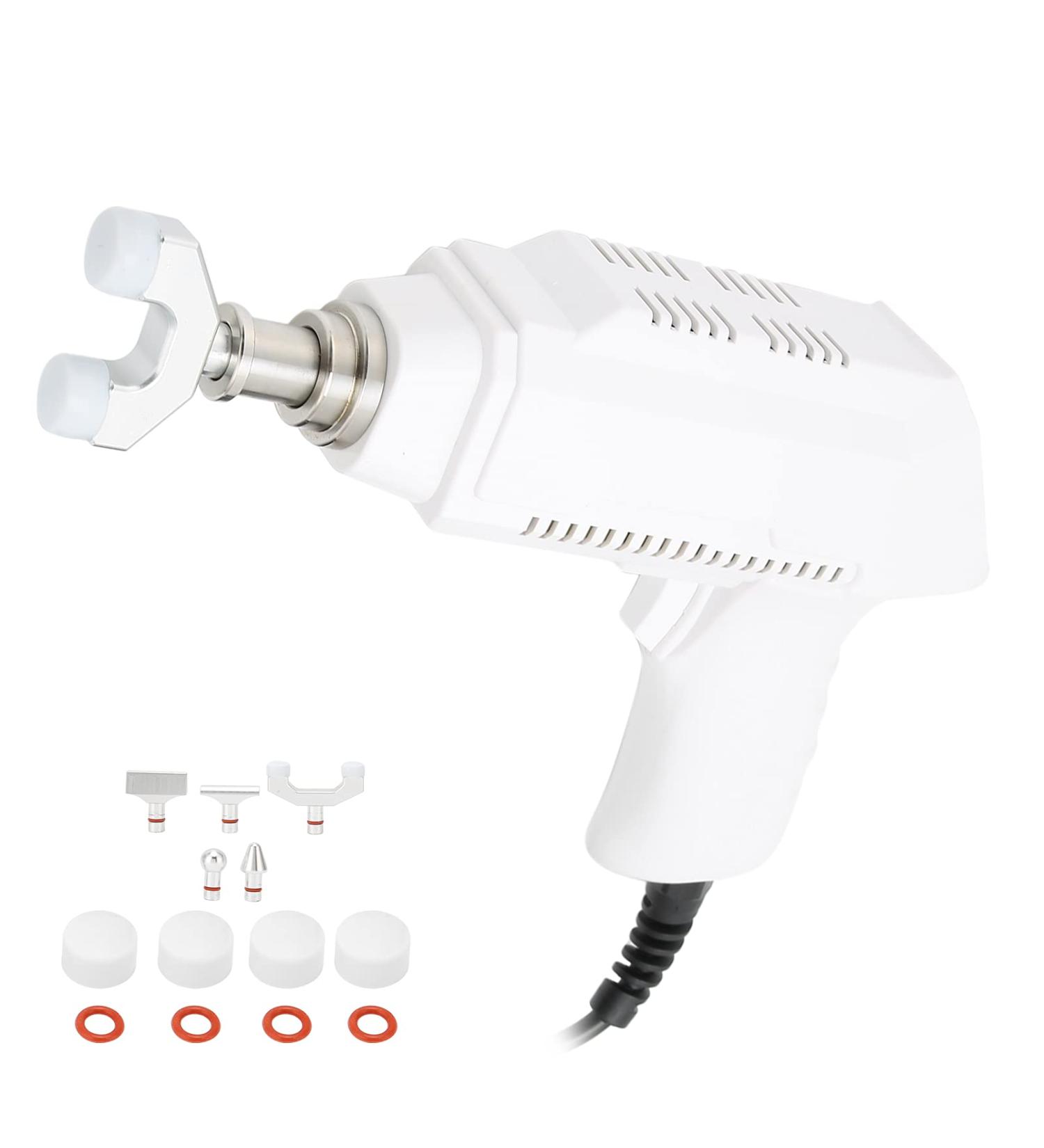 Electrical Spine Massager for Body Relaxation | Chiropractic Tool with 6 Heads 30 Intensities & 5 Frequencies | International Shipping Available - Buy Online on GoSupps.com