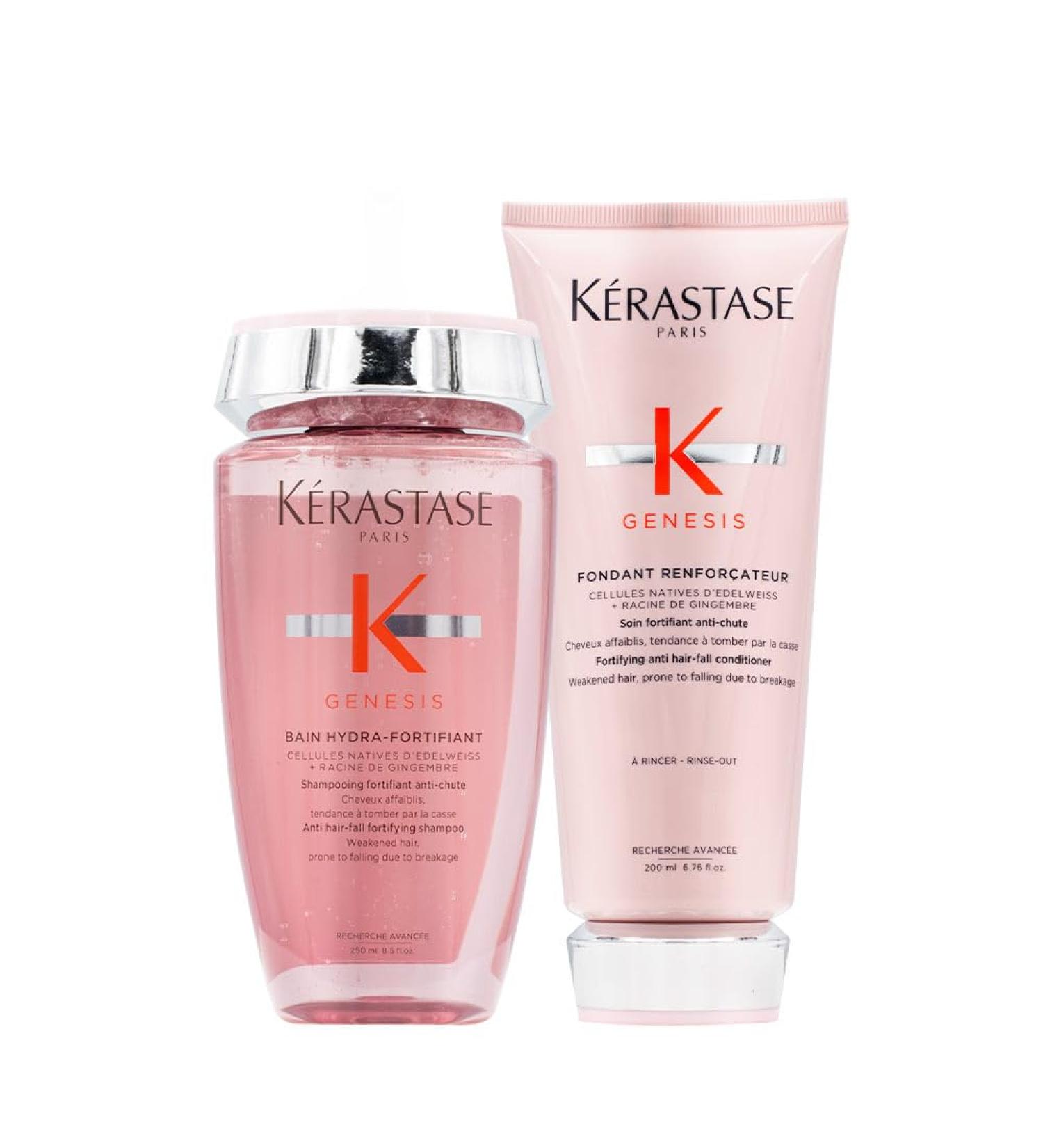 Kerastase Genesis Kit Shampoo + Conditioner Fortifying and Hydrating 200 Ml (Pack of 1)