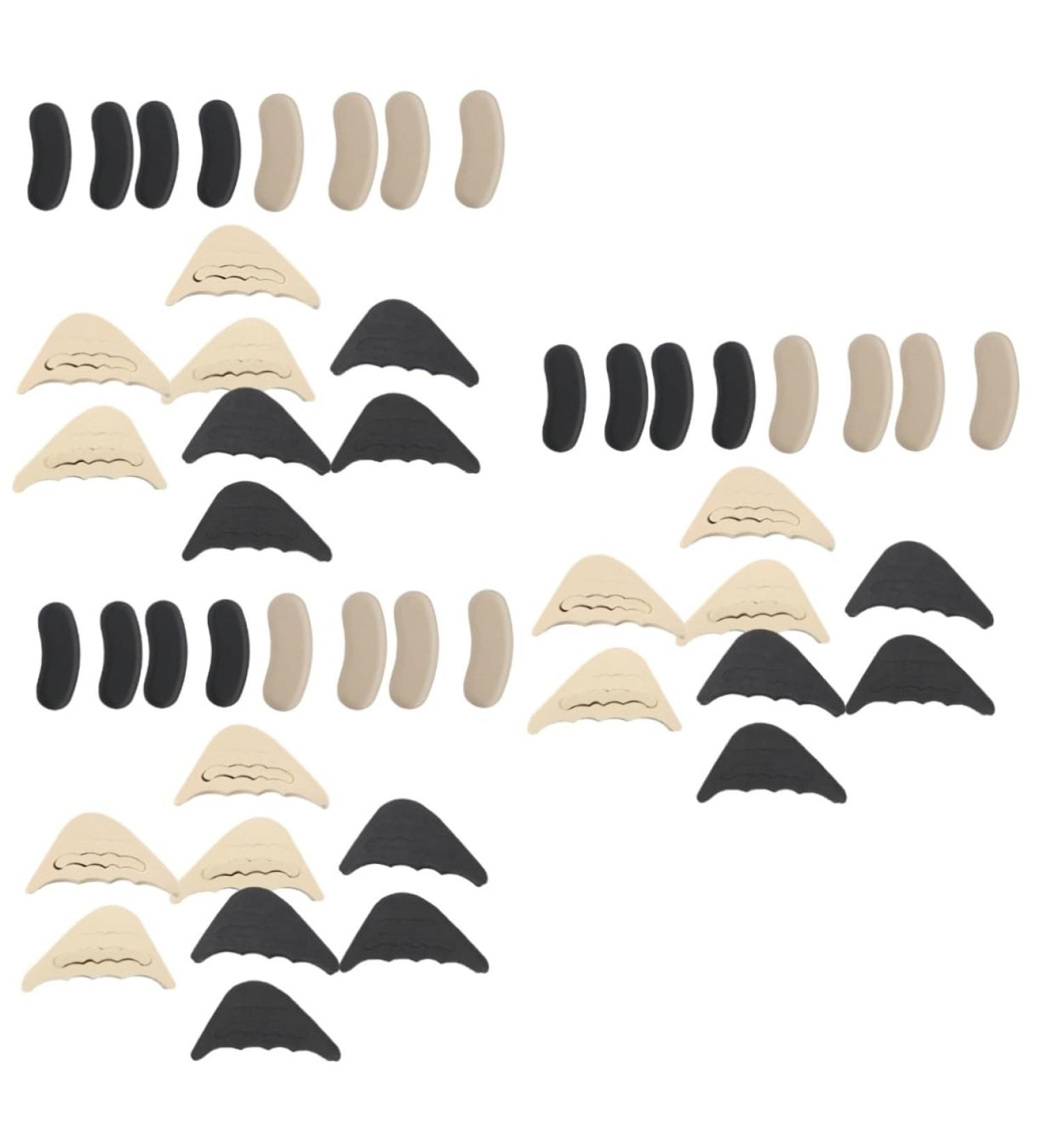 Buy Healvian 12 Pairs Cushion Heel Pads - Metatarsal Gel Inserts for High Heels | Comfortable Heel Liners & Sticks for Women - Buy Online on GoSupps.com