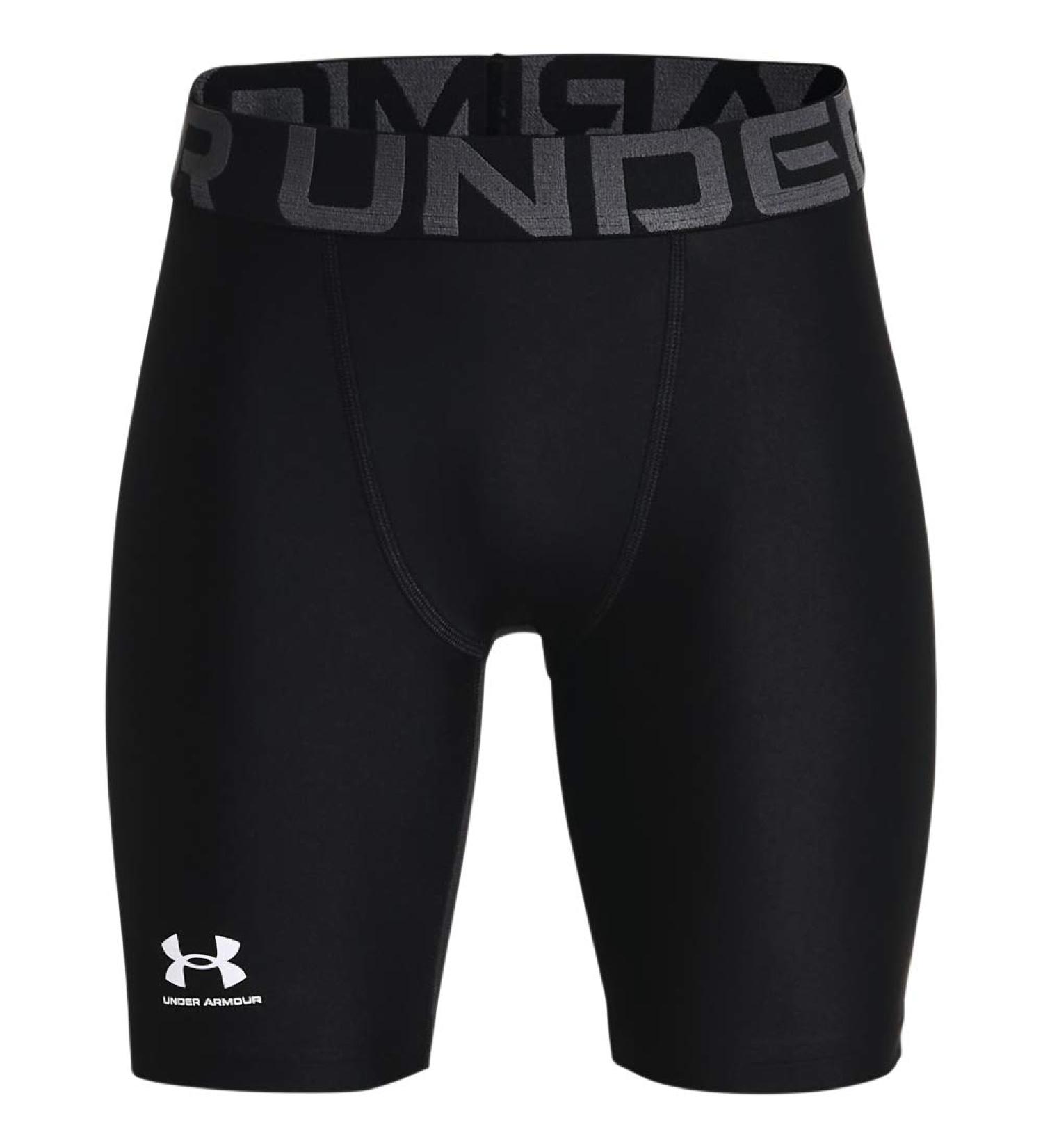 Under Armour Boys' HeatGear Shorts Black (001)/Pitch Gray Large