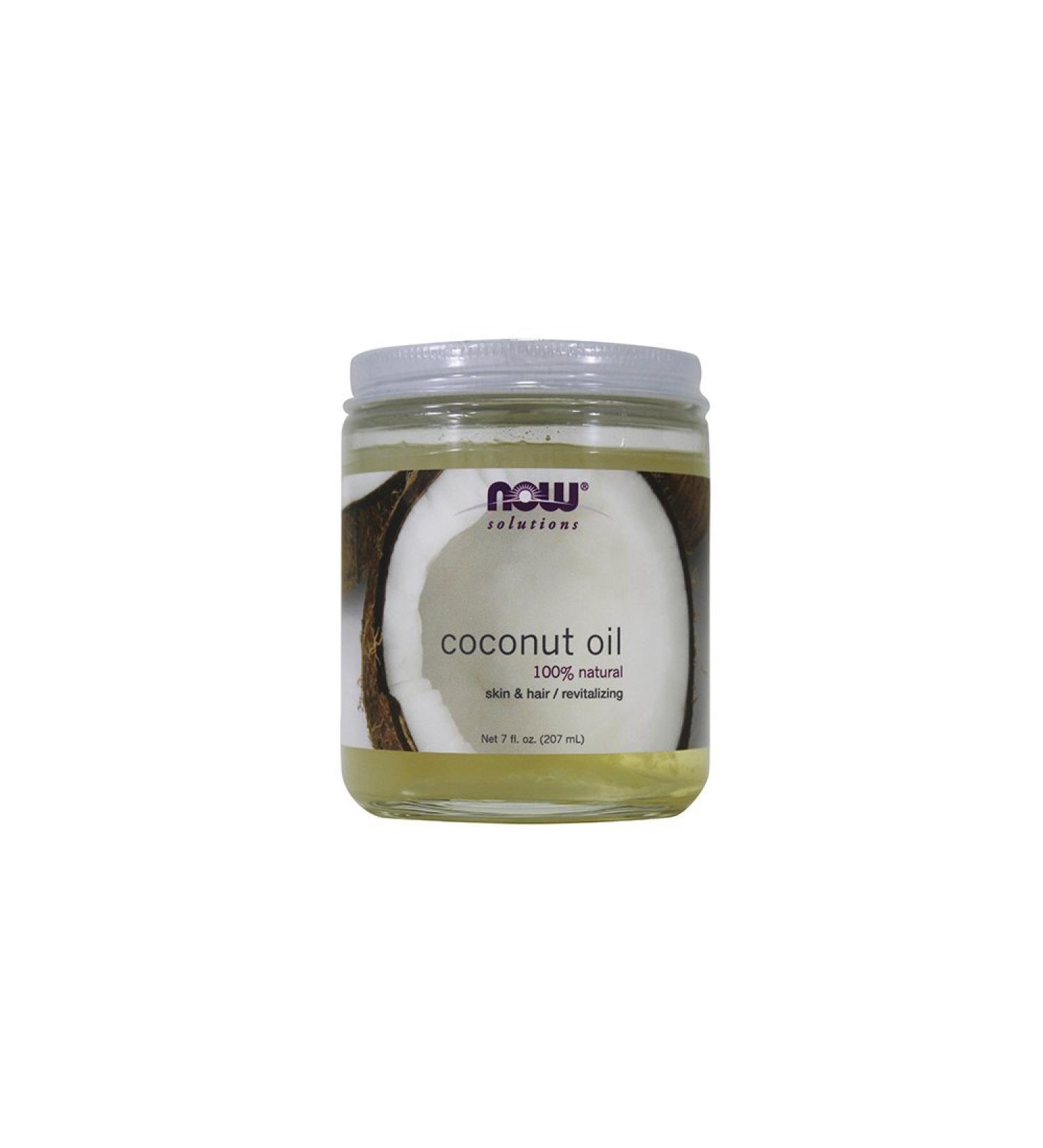 4 Bottles of NOW Foods Coconut Oil - 7 oz. - Buy Online on GoSupps.com