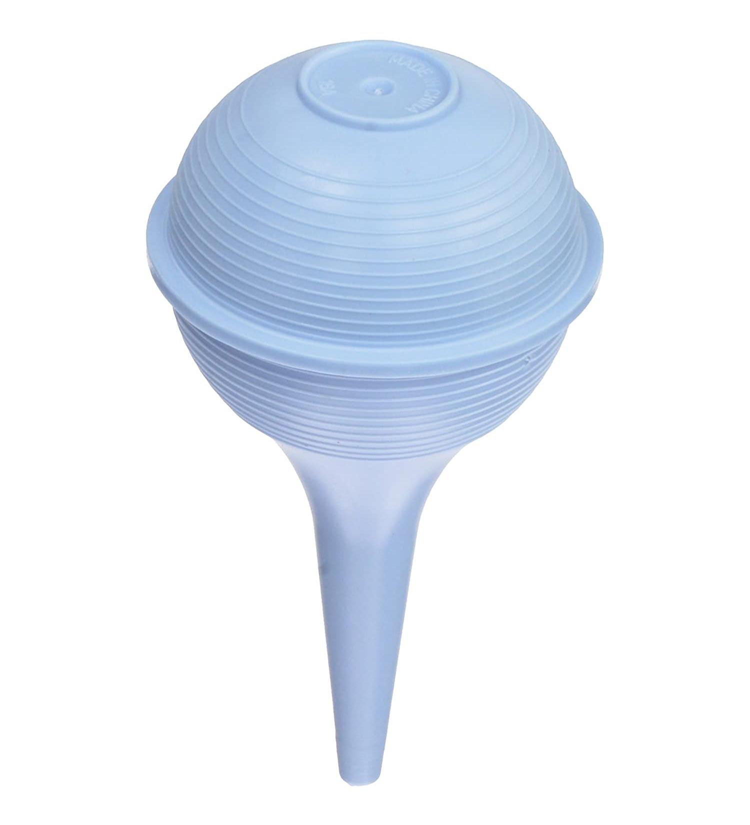 DMI Baby Nasal Aspirator Ear Syringe - Mucus Sucker & Nasal Bulb Syringe 2oz Blue - Pack of 1 (650-4004-0121) - Buy Online on GoSupps.com
