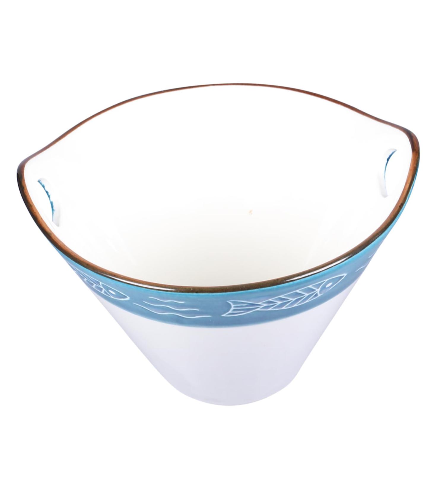 Zerodeko Ramen Bowl Japanese Soup Bowls Japanese Salad Bowl Home Bowl Soup Container Bamboo Hat Bowl Binaural - Buy Online on GoSupps.com