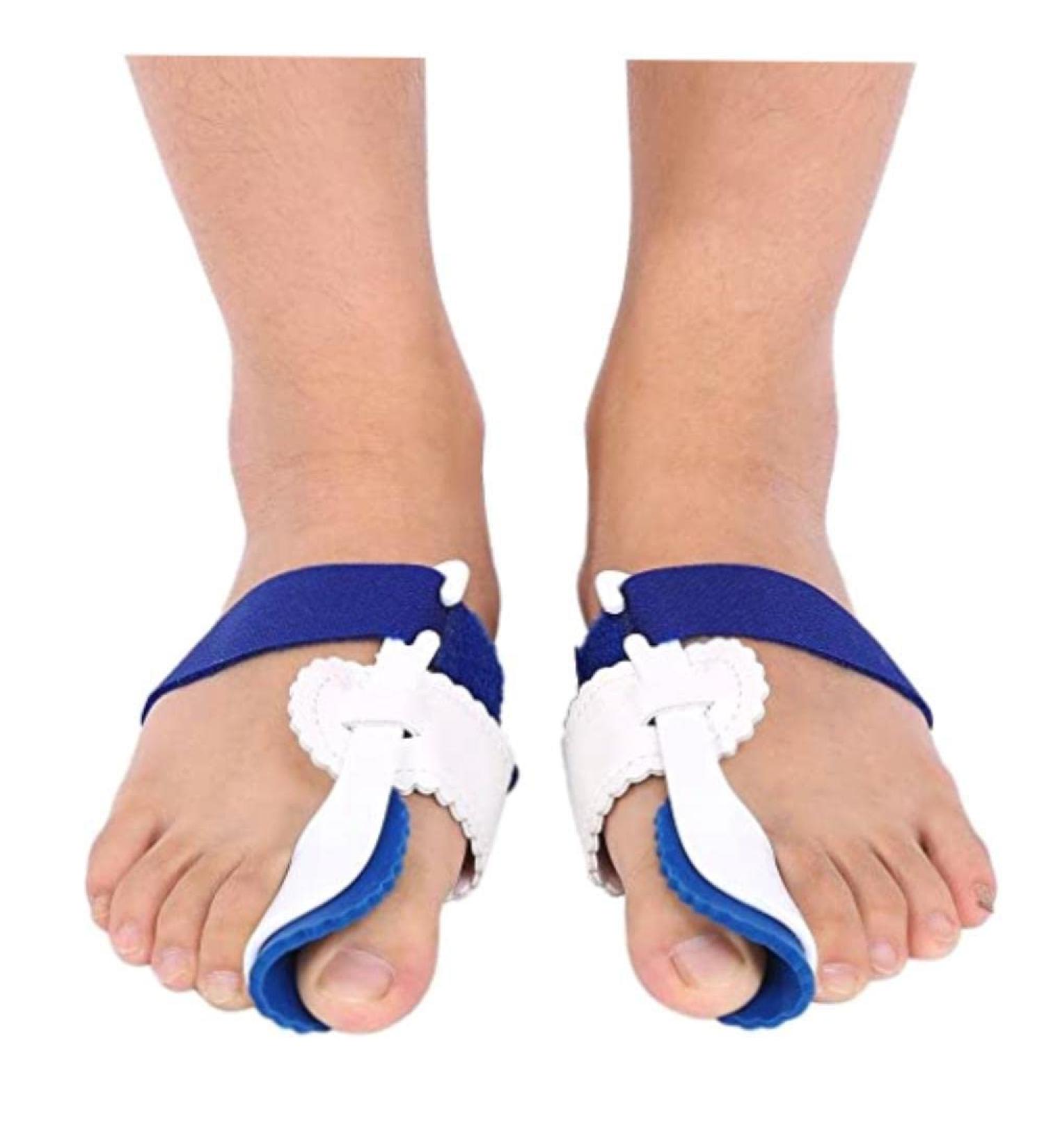 DANOAH Adjustable Bunion Toe Corrector Sleeves for Hallux Valgus Relief - Men and Women - Soft, Breathable Material - Buy Online on GoSupps.com