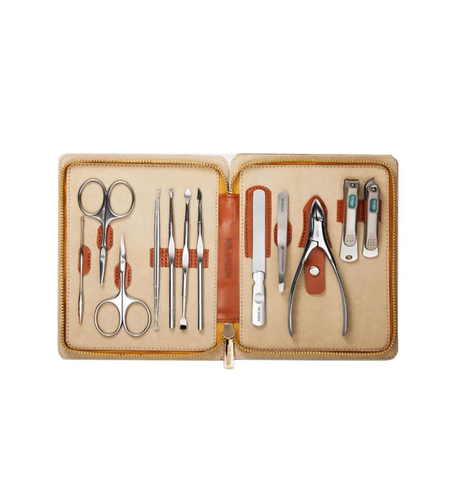 Nail Sets Nail Care 12-Piece Manicure Set Professional Beauty Set Decorative Foot Cover Stainless Steel Beauty Care Tool with Portable PU Leather Cover Unisex Nail Clippers - Buy Online on GoSupps.com