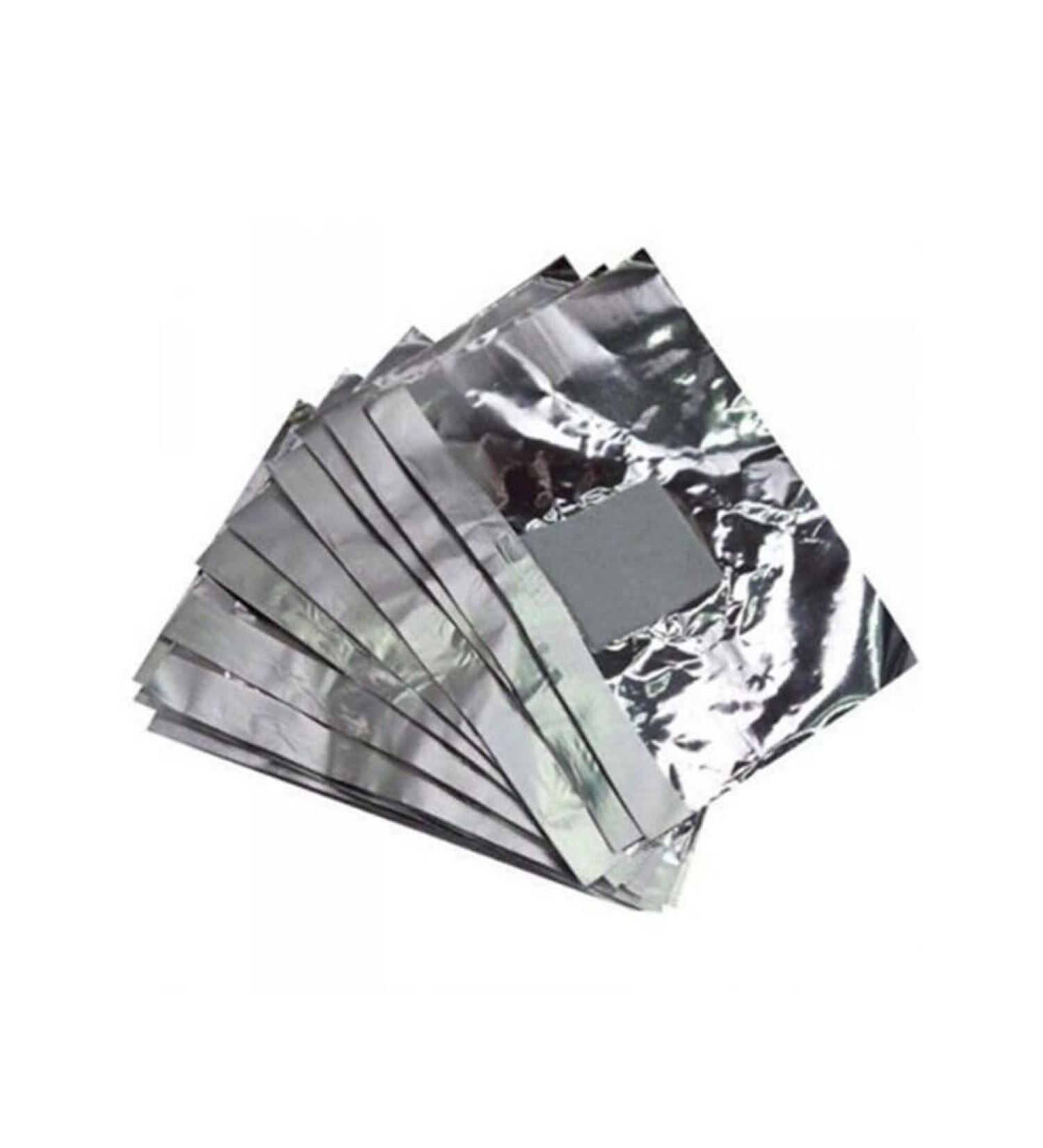FRCOLOR Nail Remover Pads nails gel nail gel nail remover foil nail wraps nail wraps pad gel remover pad aluminum foil manicure Gel Polishes medium As Shown - Buy Online on GoSupps.com
