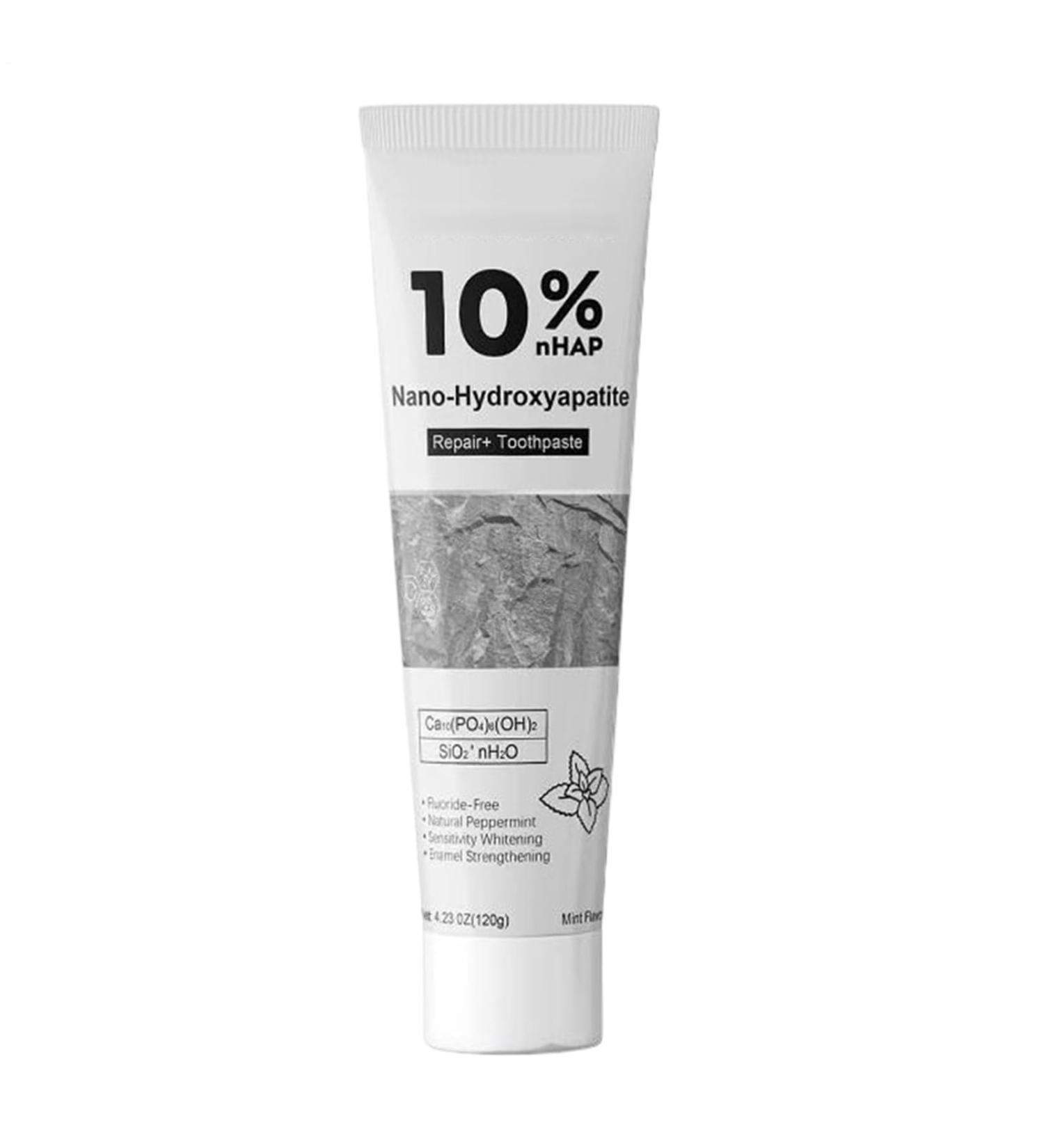  Nuhjytgf Nano-hydroxyapatite Toothpaste Remineralizing Toothpaste Tooth Paste Remineralization Enamel Strengthening Natural Formula 120g for Teeth Whitening Daily Oral Care - Buy Online on GoSupps.com