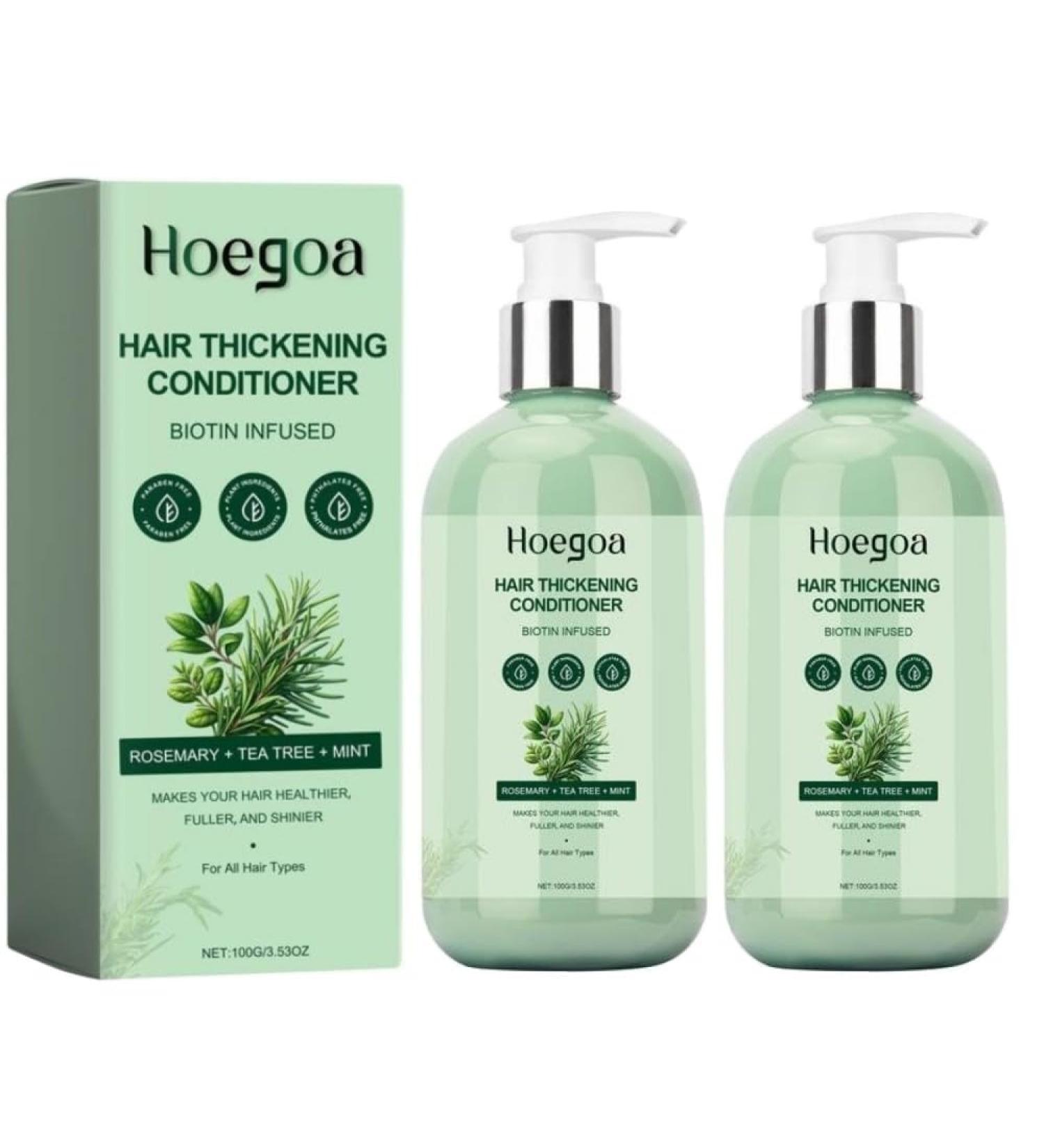 Rosemary Hair Growth Conditioner 100ML Rosemary Strengthening Conditioner for Hair Care Moisturize & Soften Hair Locks In Moisture to Soft Hair & Nourish Scalp (2) - Buy Online on GoSupps.com