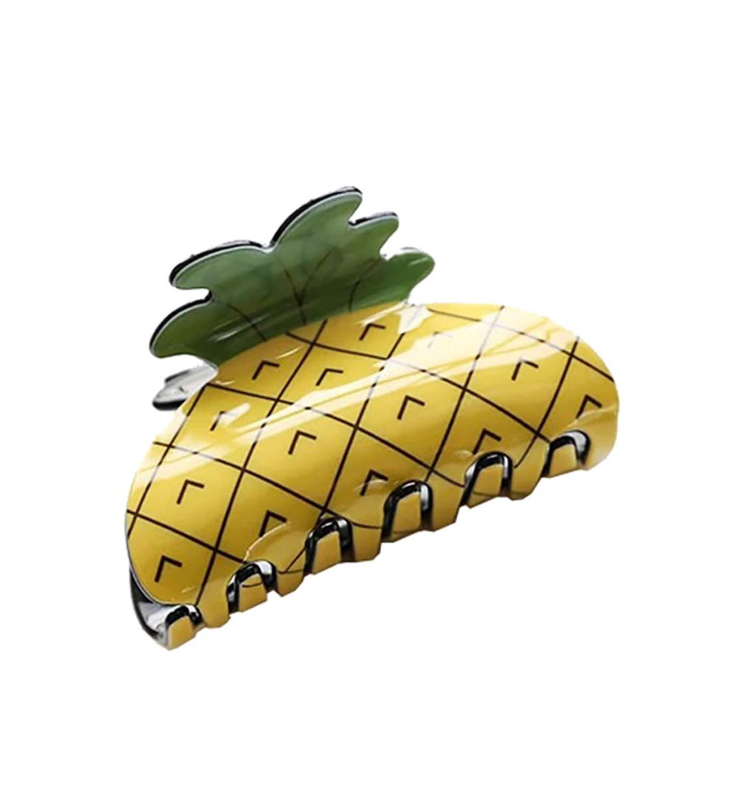 JIHUOO Girls Cute Fruit Hair Clips - Pineapple Hair Claw Accessories for Kids | Shop Internationally - Buy Online on GoSupps.com