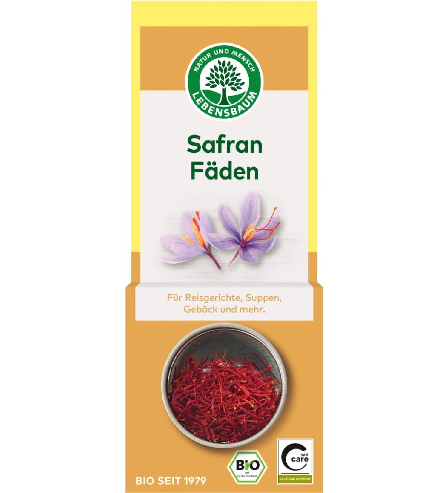Lebensbaum Lebensbaum Fils de safran bio (2 x 0.50 g)