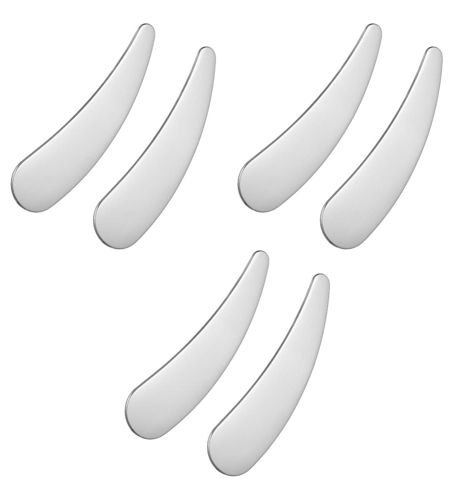 OHPHCALL 6 Pcs Cosmetic Spatula Face Spatula Skincare Spatula Lotion Spatula Cosmetics Spatulas Reusable Mini Spatula Eye Cream Spatula Skincare Applicator Makeup Scoop Spatula Beauty Scoop 1 g (Pack of 1) As Shownx3pcs - Buy Online on GoSupps.com