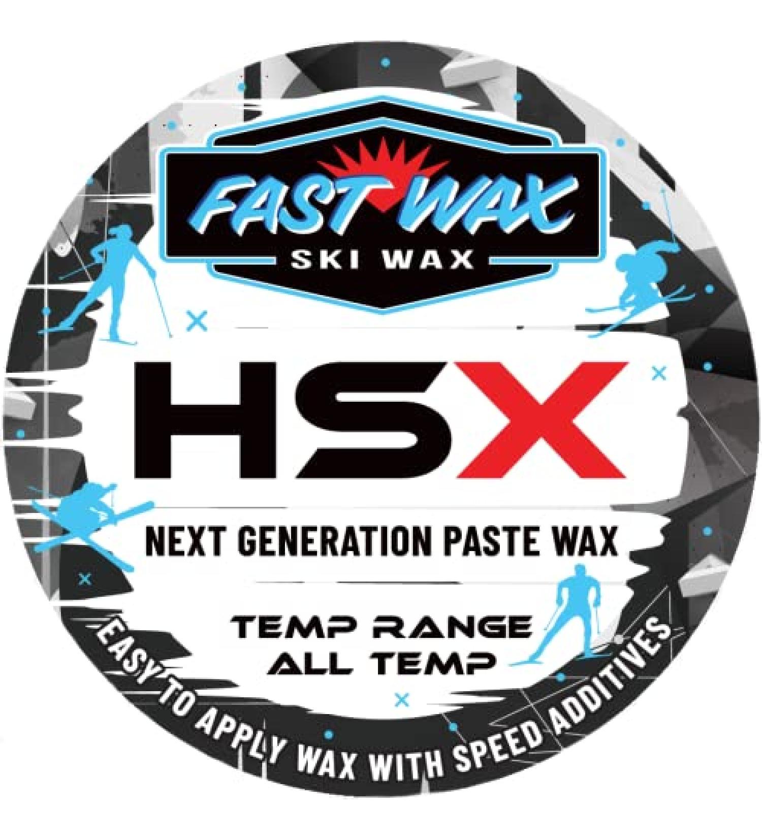 Fast Wax HSX 60g Non-Fluoro Pure Paraffin Paste Wax - Made in America - Buy Online on GoSupps.com