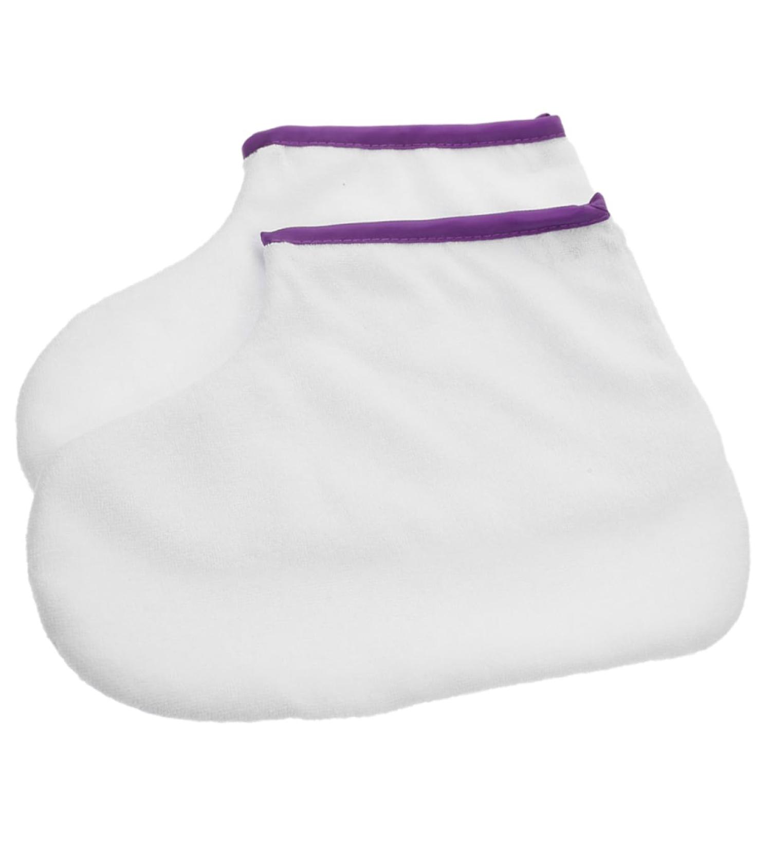 minkissy Wax Cover 1 Pair Foot Care Socks Nursing Socks Nourish Polyester Paraffin Bags Wax Bags - Buy Online on GoSupps.com