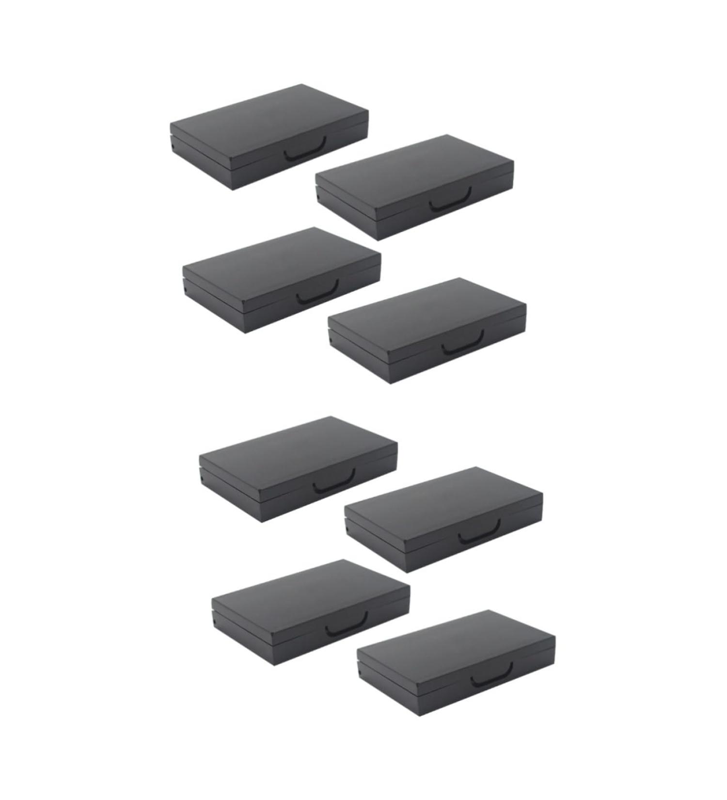 FRCOLOR 8 Pcs Empty Eyeshadow Case Empty Eye Shadow Pallet Eye Shadow Box Makeup Palette Make up 4.5X7.2CMx2pcs Black 2x2pcs - Buy Online on GoSupps.com