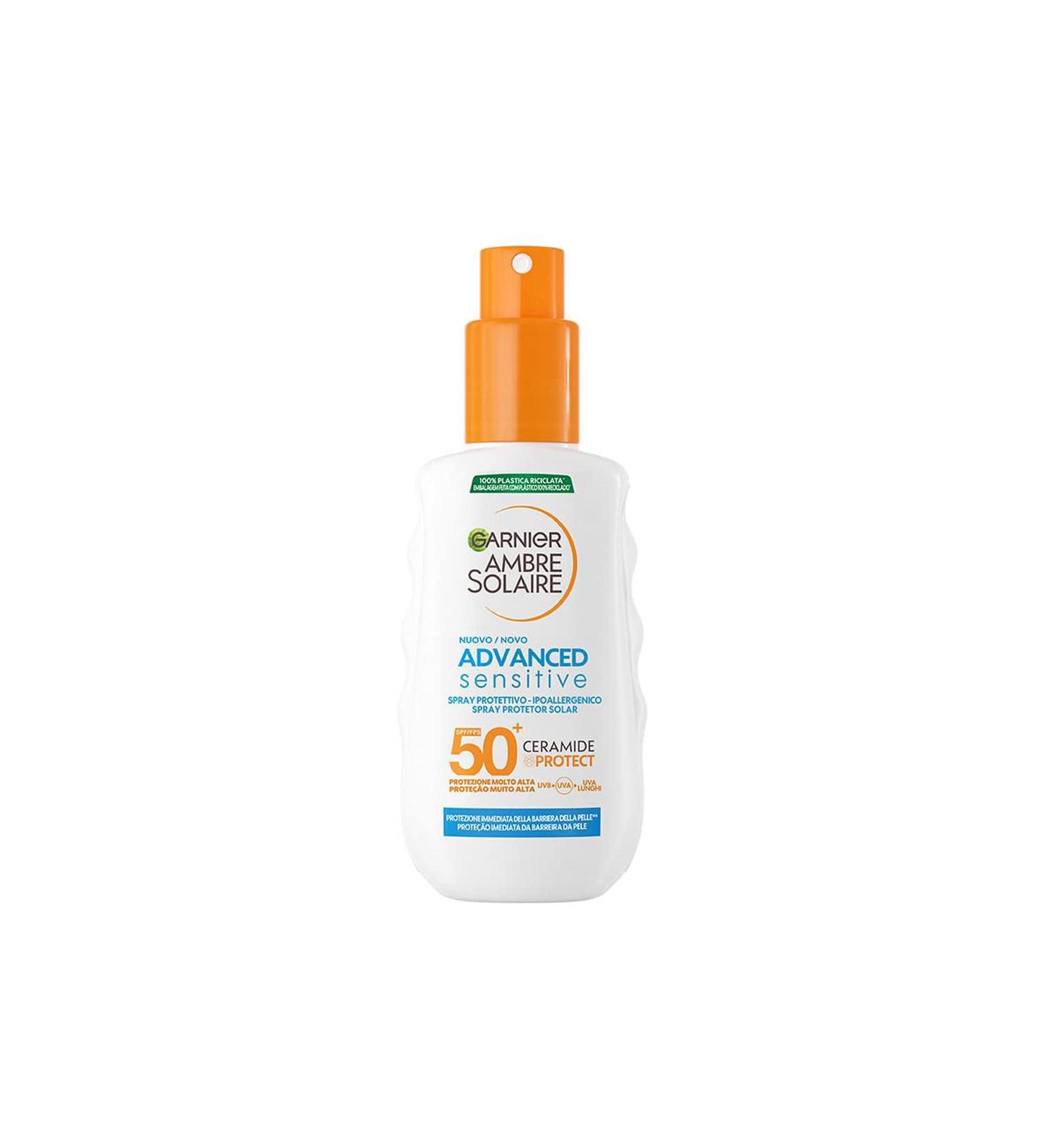 Garnier Garnier Ambre Solaire Advanced Sensitive Adults Ceramide Protect Protection Spray SPF50+ 150ml