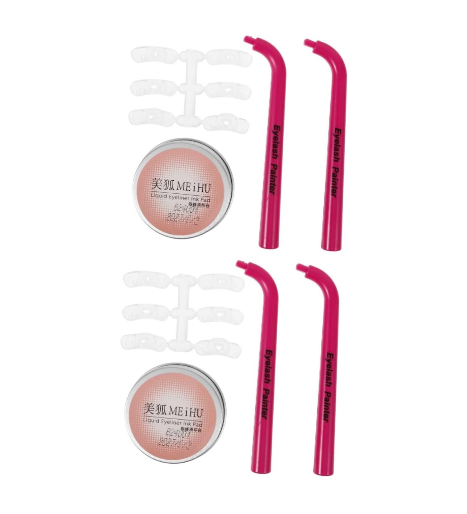 FRCOLOR 2 Sets Eye Makeup Aid Makeup Tools Lower Eyelash Stamps Eyelash Stamp for Beginner Eyelash Guide Lower Eyeliner Stamp Tool Bottom Lashes Stamps Stamp Eyelash Diphenylene - Buy Online on GoSupps.com