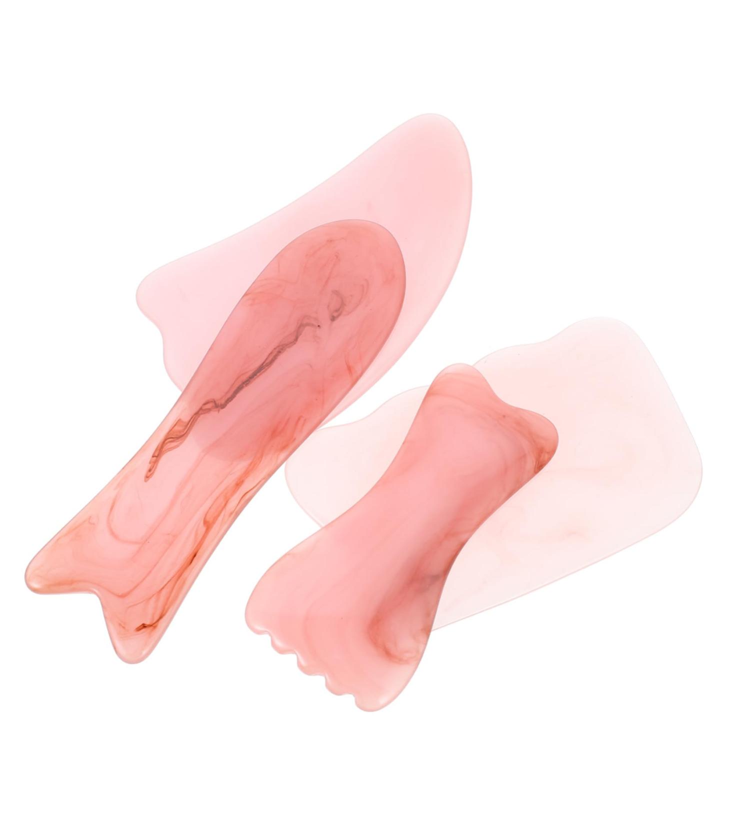 FRCOLOR 20-Piece Stone Massage Tools Set | Handheld Gua Sha & Acupuncture Scraper for Body Massage - Buy Online on GoSupps.com