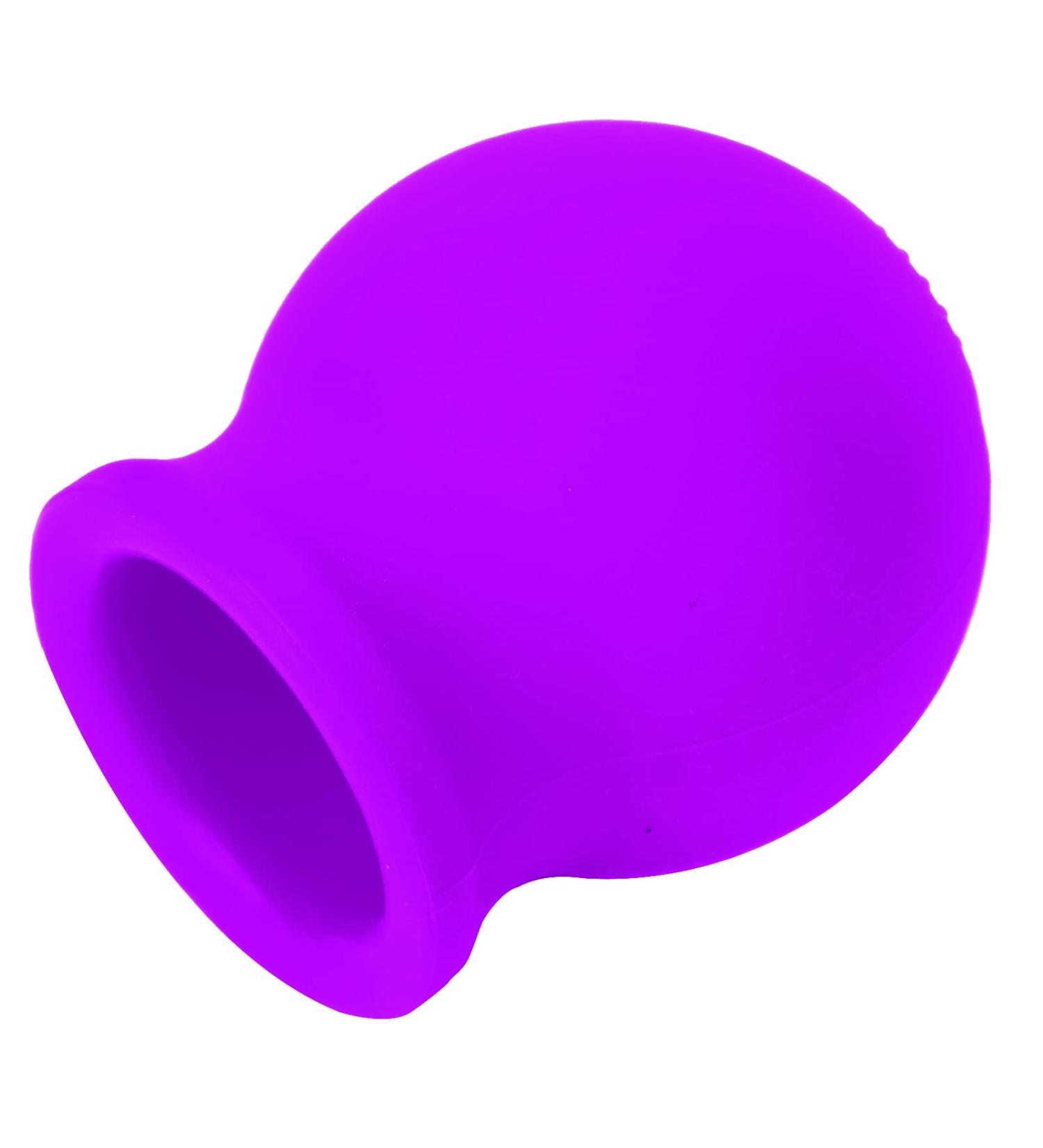Buy 2-in-1 Lip Plumper Device | Silicone Lip Enlargement & Facial Massage Tool (Purple) - International Shipping Available - Buy Online on GoSupps.com
