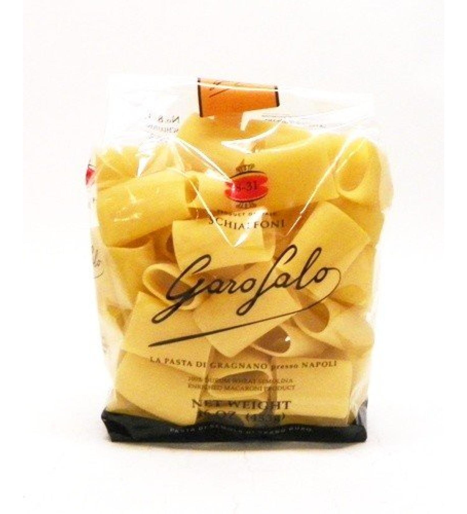 Garofalo No.8-31 Schiaffoni Semolina Pasta - 16 oz (2 Pack)