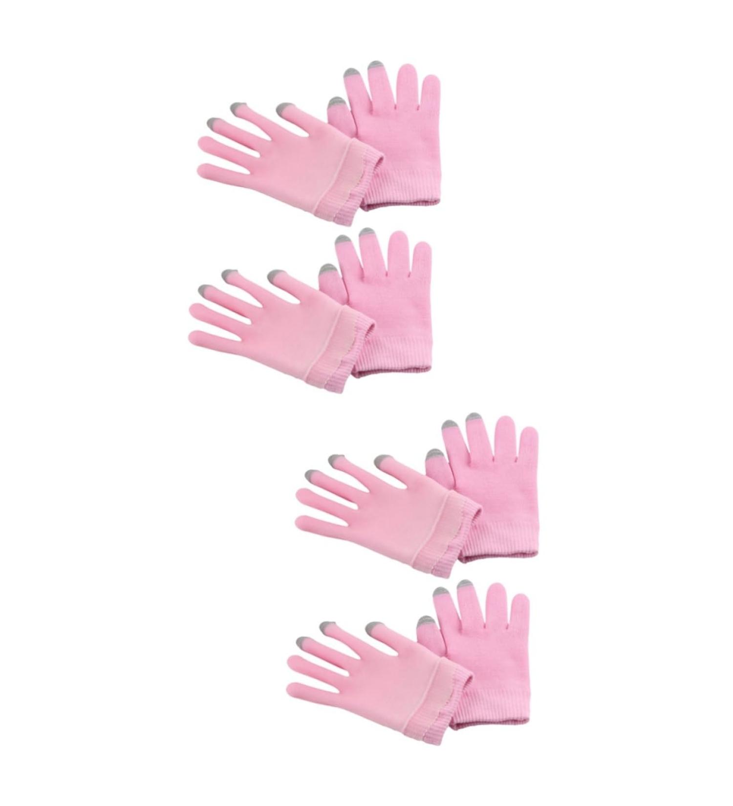 minkissy 4 Pairs Moisturizing Gloves Moisturizing Hand Gloves Spa Gloves Hand Moisturizer Gloves Touch Screen Gloves Mittens Gel Gloves for Spa Hand Covering Miss Spandex Keep Out The Cold - Buy Online on GoSupps.com