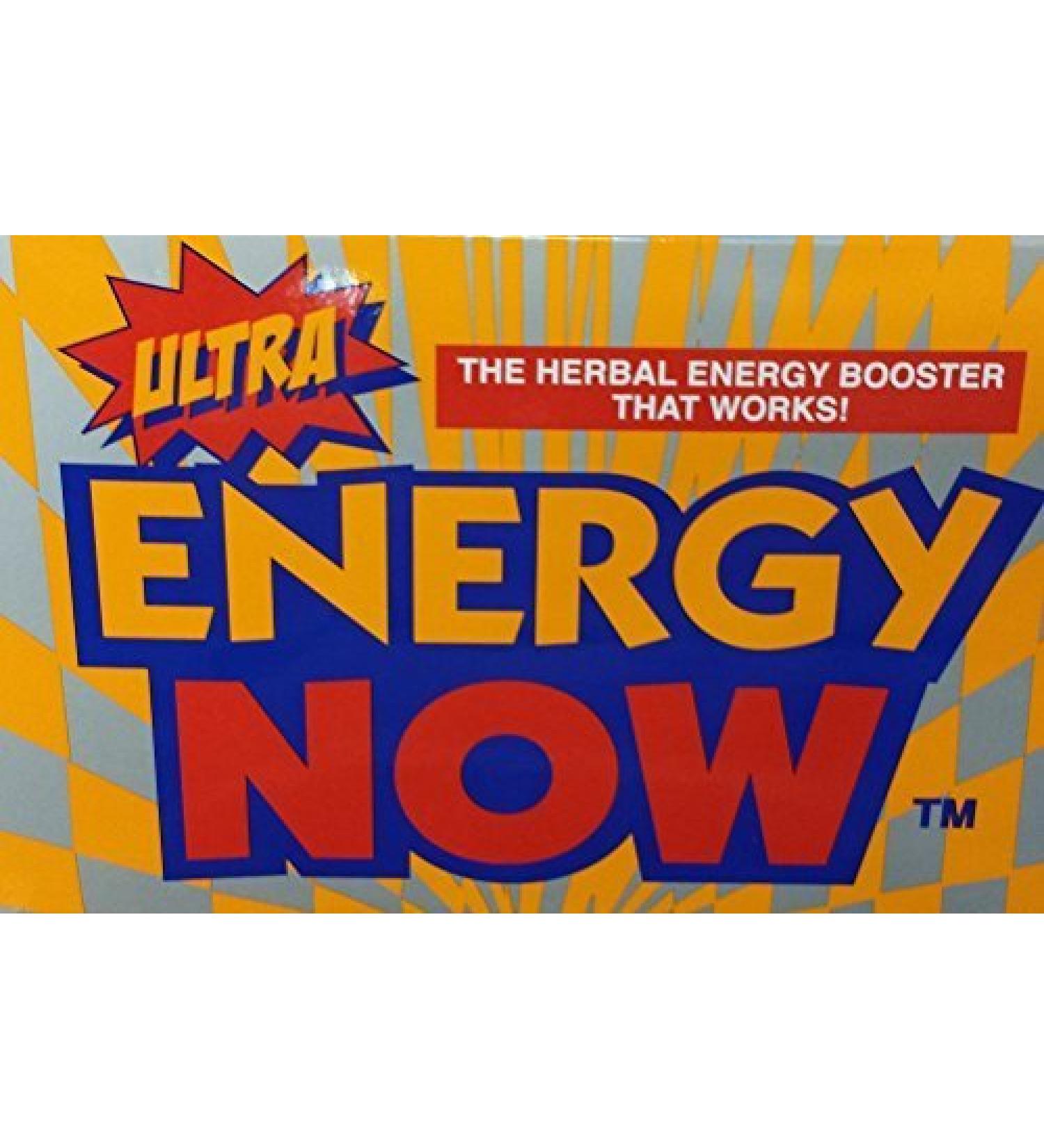 ULTRA ENERGY NOW GINSENG HERBAL SUPPLEMENT by Energy Now  36 Packets (Pack of 1)
