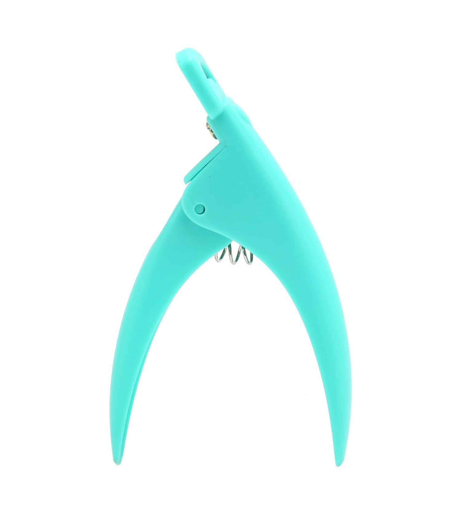 Nail Tip Cutter Nail Tip Trimmer Sturdy Stainless Steel Head DIY Plastic Handle Portable for Nail Salons for Home (Green) - Buy Online on GoSupps.com