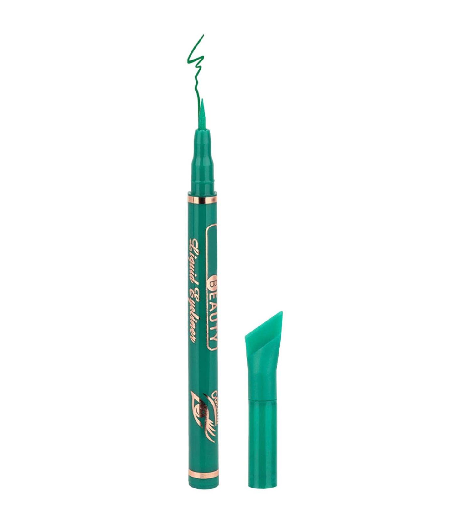 Liquid Eyeliner Pen - Long-lasting Liner Makeup Waterproof Eye Pencil Smudge-proof Eyeliner for Smooth Eye Look on Vacation Daily Outgoing Leisure Time and Dating Shakven Wingtail Eyeliner_05# - Buy Online on GoSupps.com