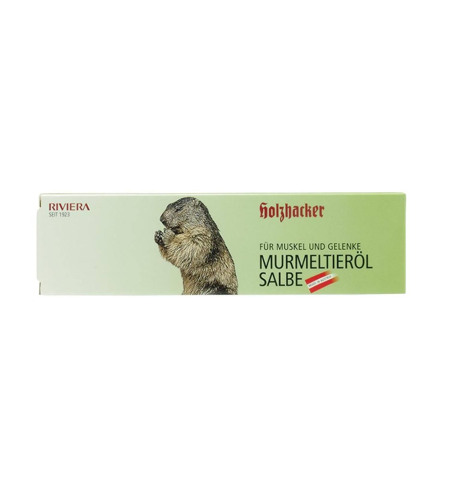 Holzhacker MARMOT OINTMENT 75 ml | RIVIERA | Premium Austrian Quality | International Shipping Available - Buy Online on GoSupps.com