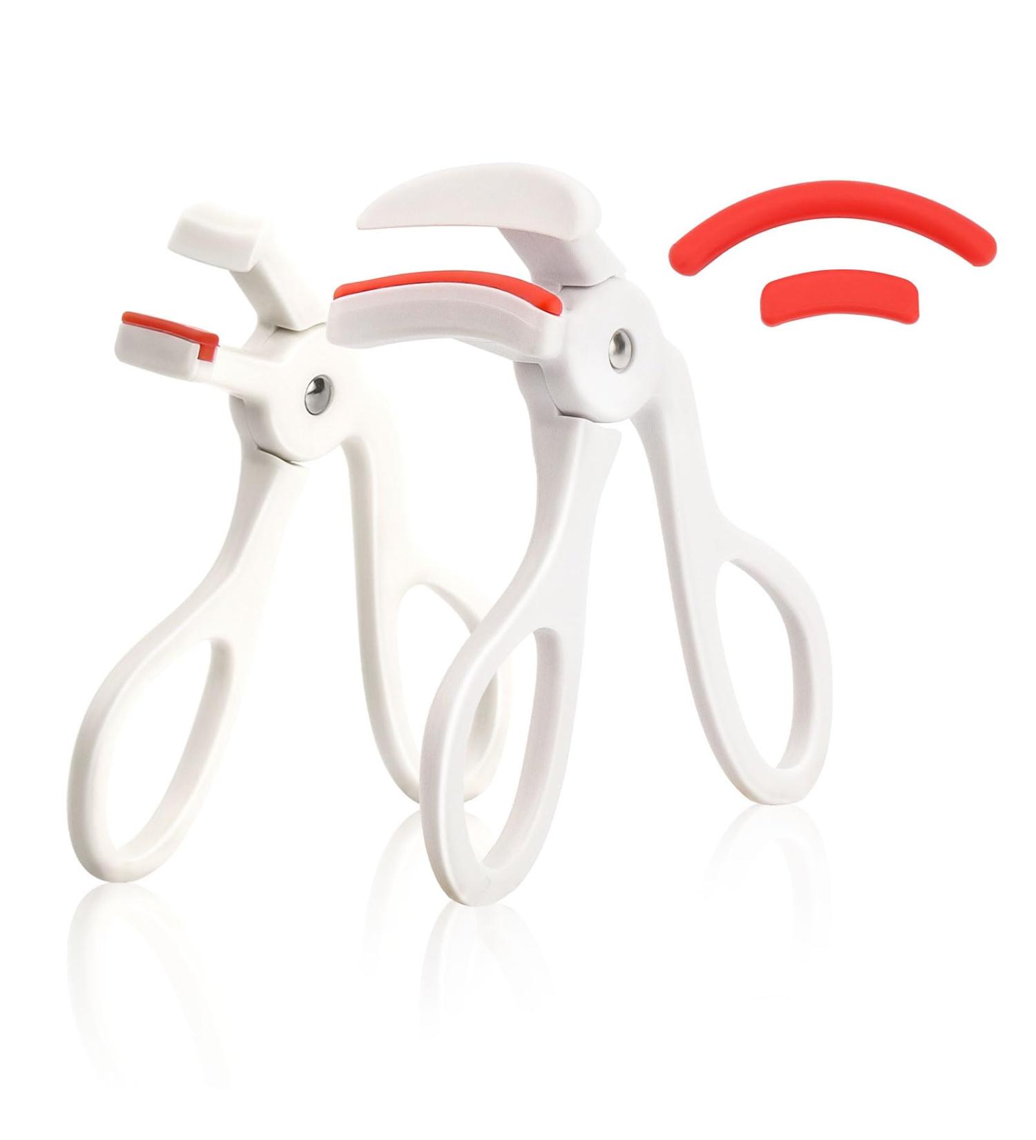 Premium Eyelash Curler Combo Set | Wide-Angle & Partial Curlers 2 Silicone Pads 24-Hour Curling International Shipping Available - Buy Online on GoSupps.com