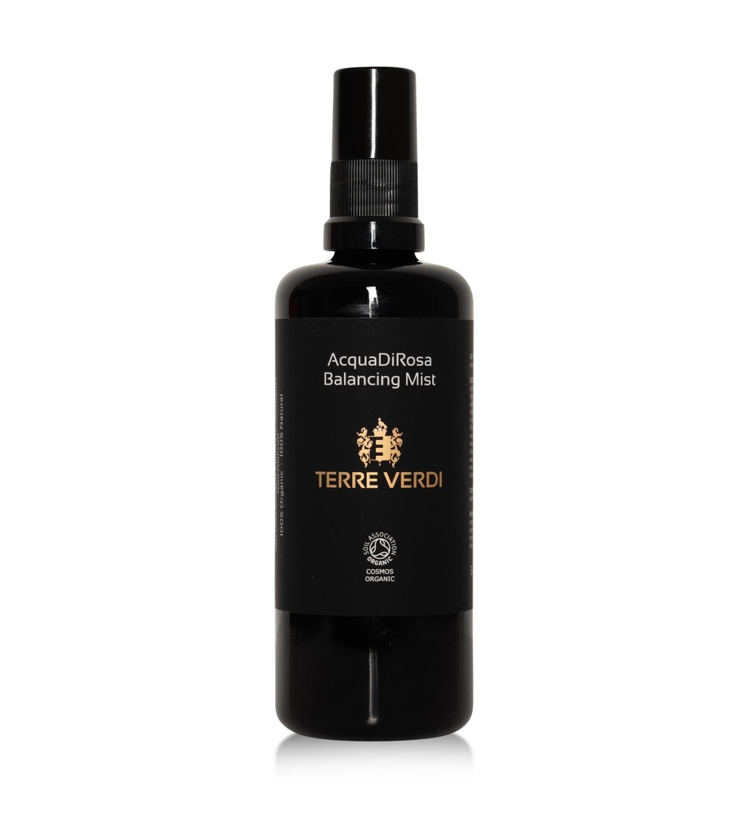 Terre Verdi Certified Organic Face Mist - Acqua Di Rosa Rose Water Mist - Skin Hydration for Dry Skin - Facial Mist Hair Spritz Rose Water Skin Toner - Vegan Cruelty Free Organic Skincare - 100ml Acqua Di Rosa: Rose Petals - Buy Online on GoSupps.com
