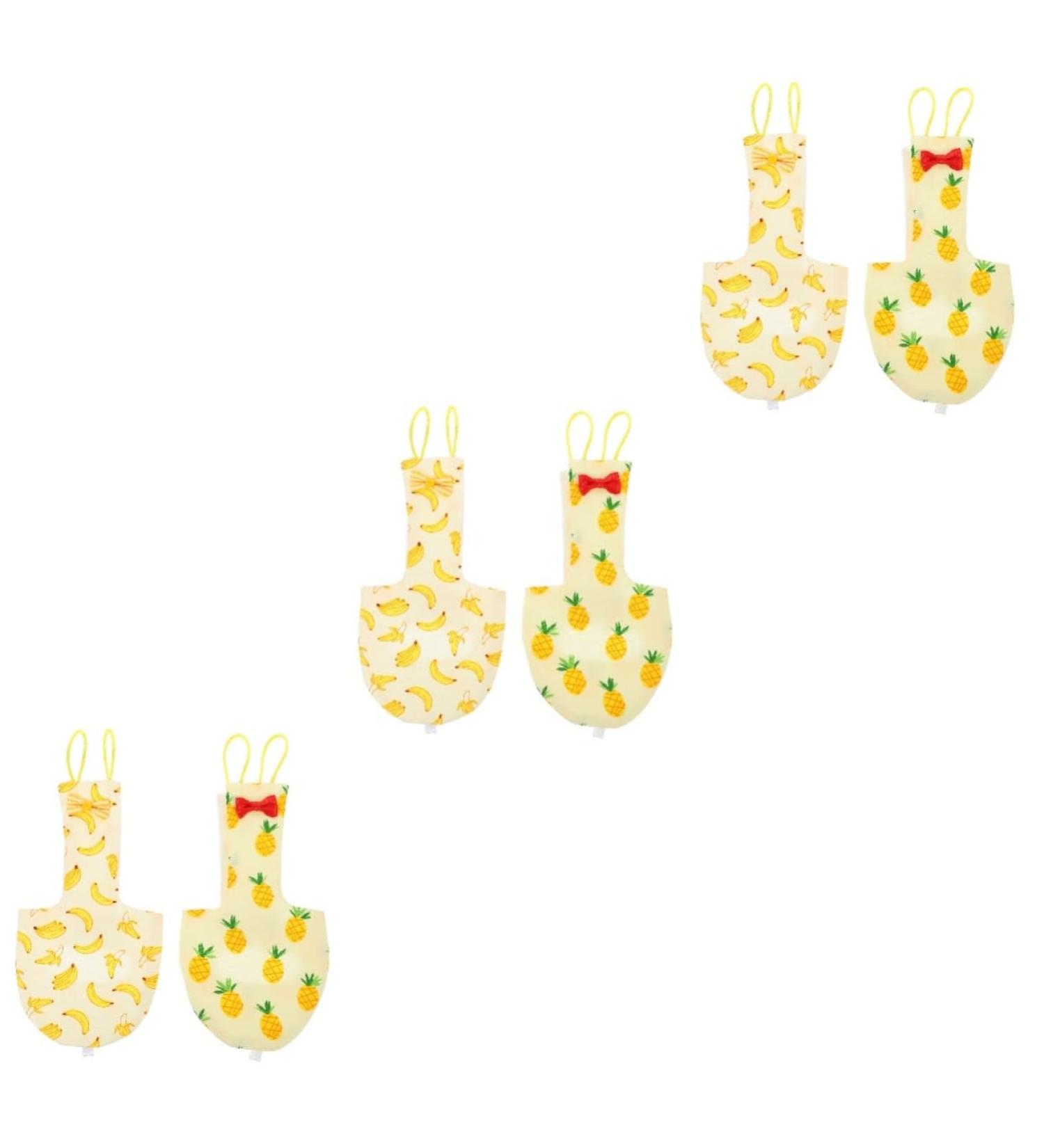 PopetPop 6-Piece Parrot Suit Set - Cotton Windproof Outfit for Parrots | Ideal for Deaf Birds - Shop Internationally! - Buy Online on GoSupps.com