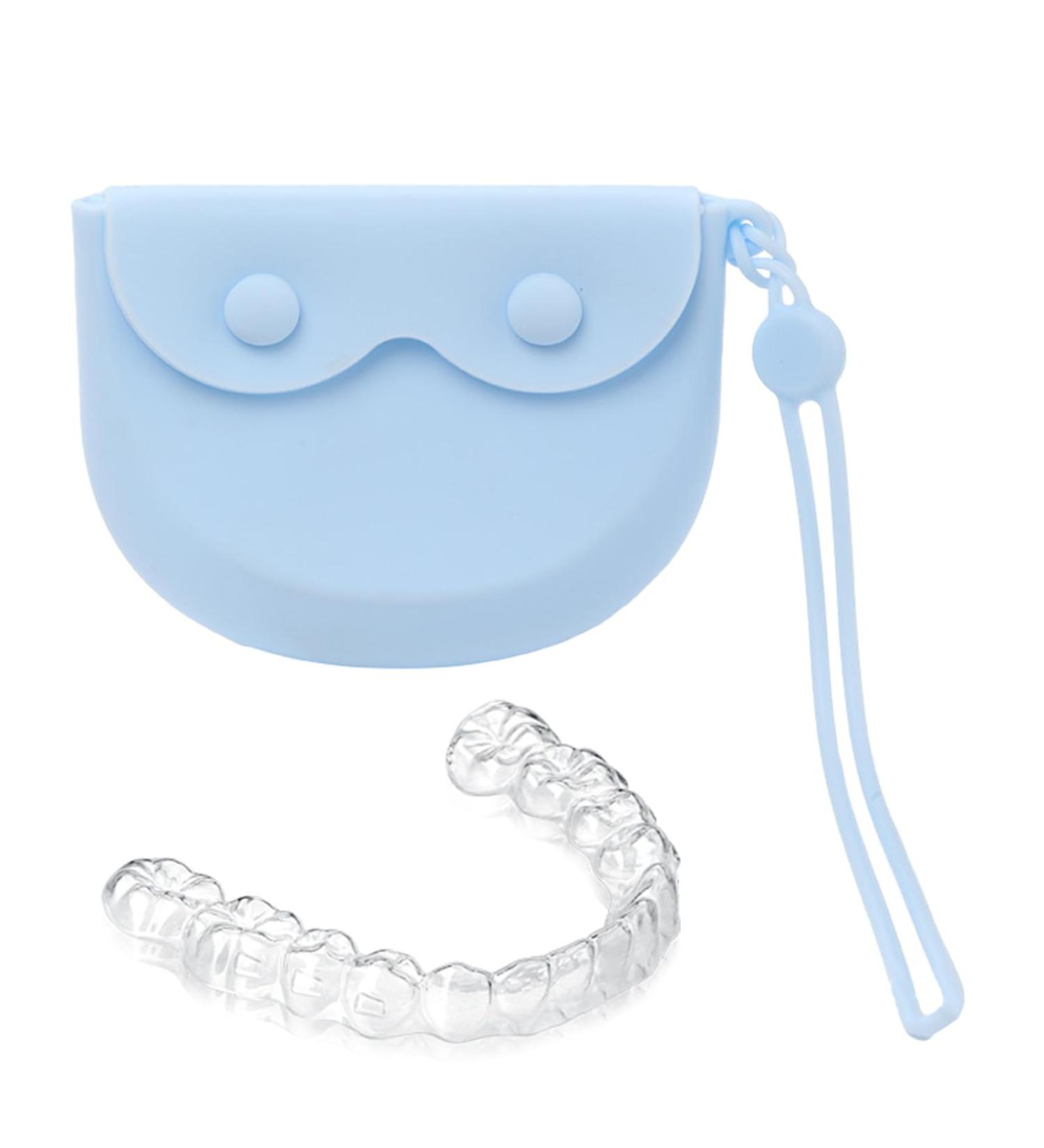 Qiyifang Dental Protection Container - Retainer Case & Portable Holder for Aligners Prosthesis Storage Bag with Drain Hole - International Shipping Available - Buy Online on GoSupps.com