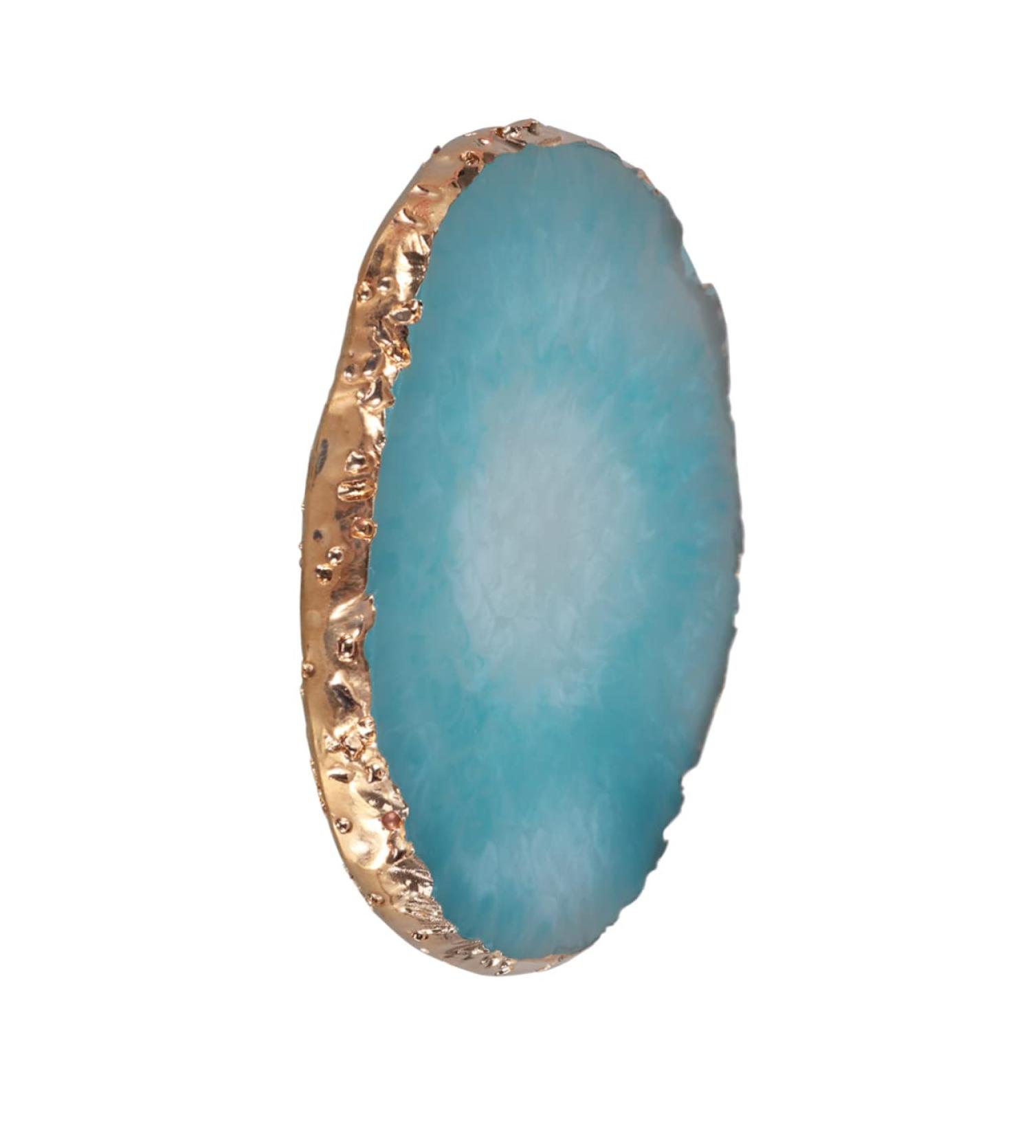 HAPINARY Japanese Cut Resin Nail Art Palette Palette For Nail Gel Round Makeup Paint Tray - Buy Online on GoSupps.com