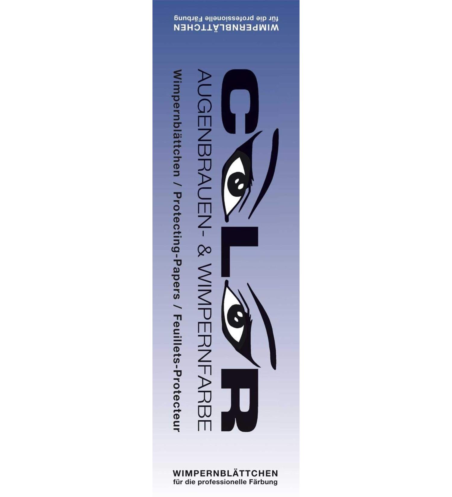 Comair Color Eyelash Papers 96 Pieces Eyelash Papers 96 Pieces